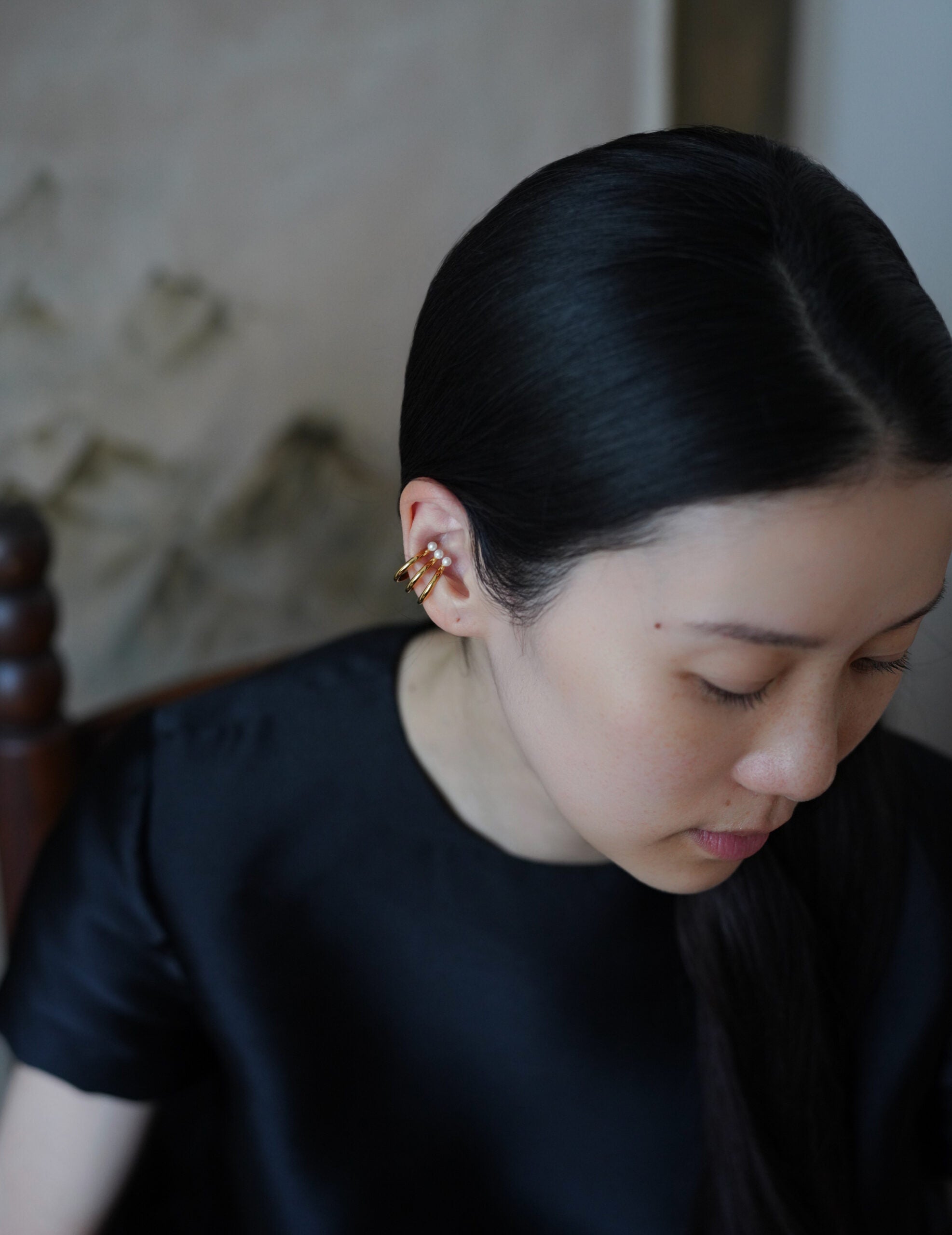 mature.03 耳骨夾／尾戒・金色