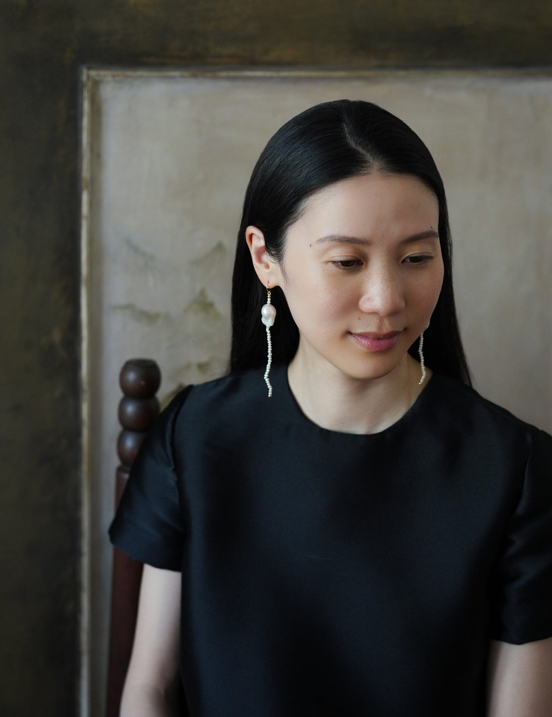 thaw.01 Earrings・White