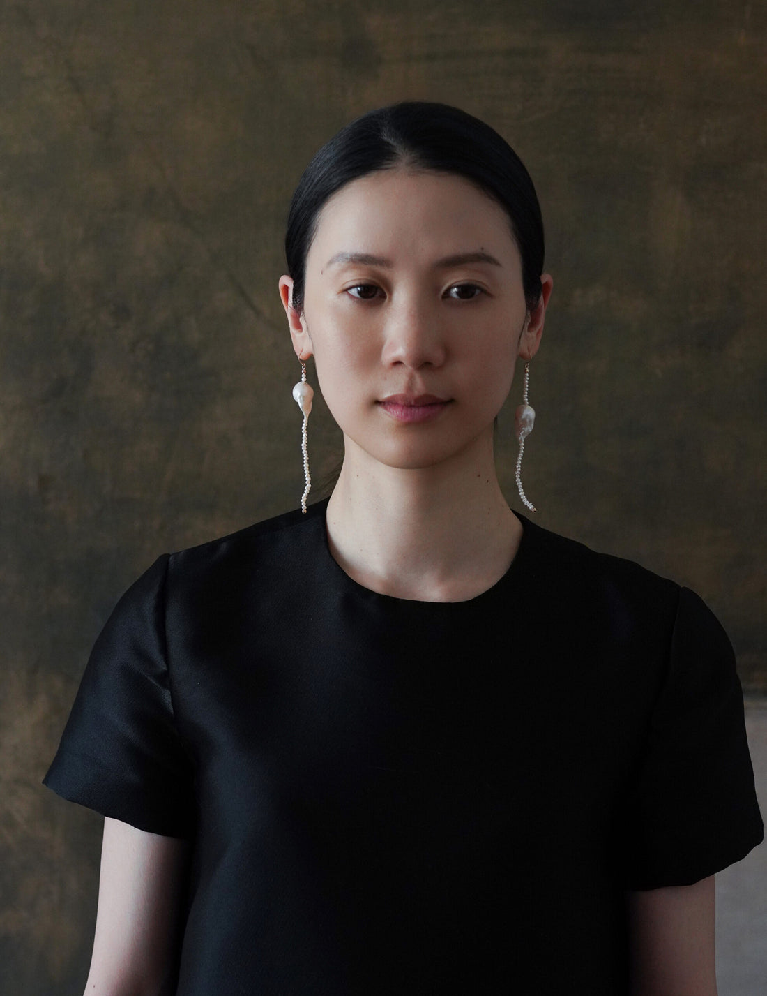 thaw.01 Earrings・White