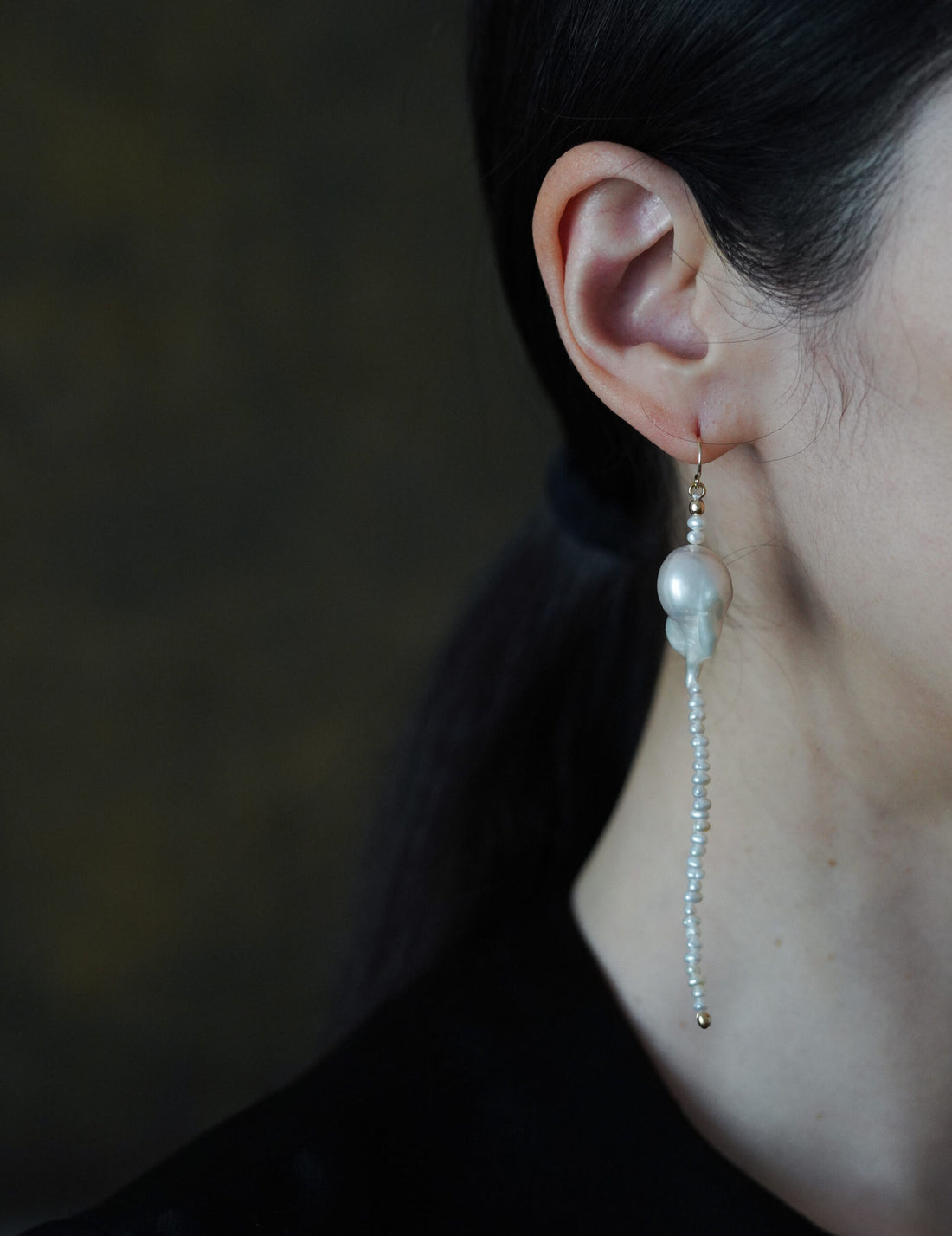 thaw.01 Earrings・White