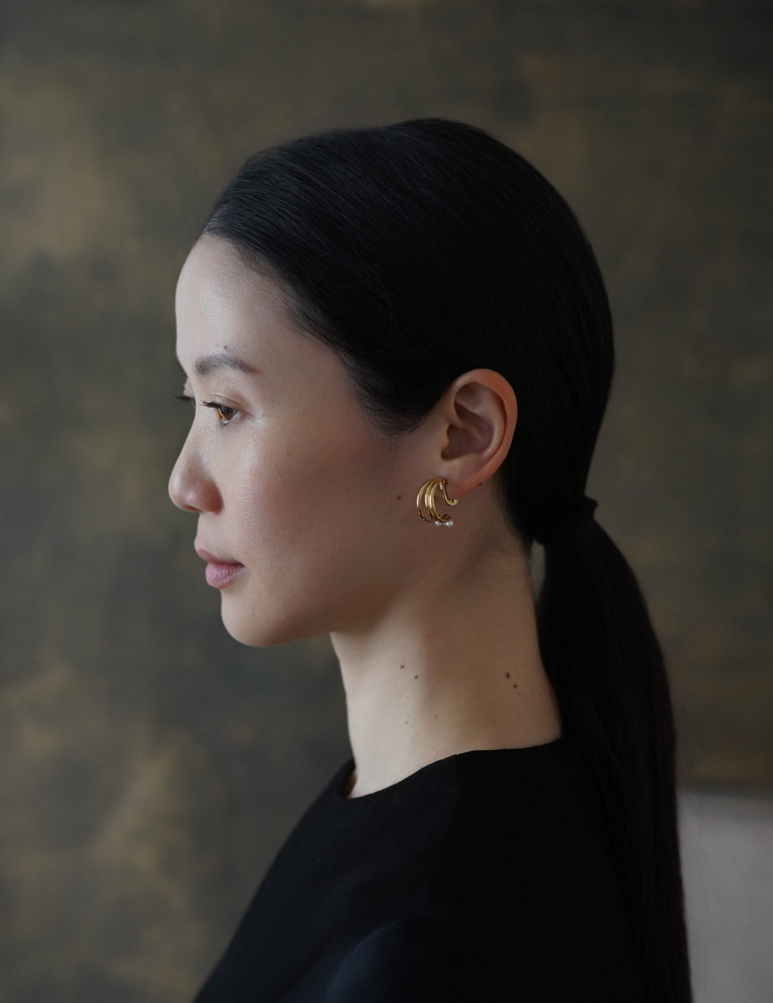 mature.02 Clip-On Earrings・Gold