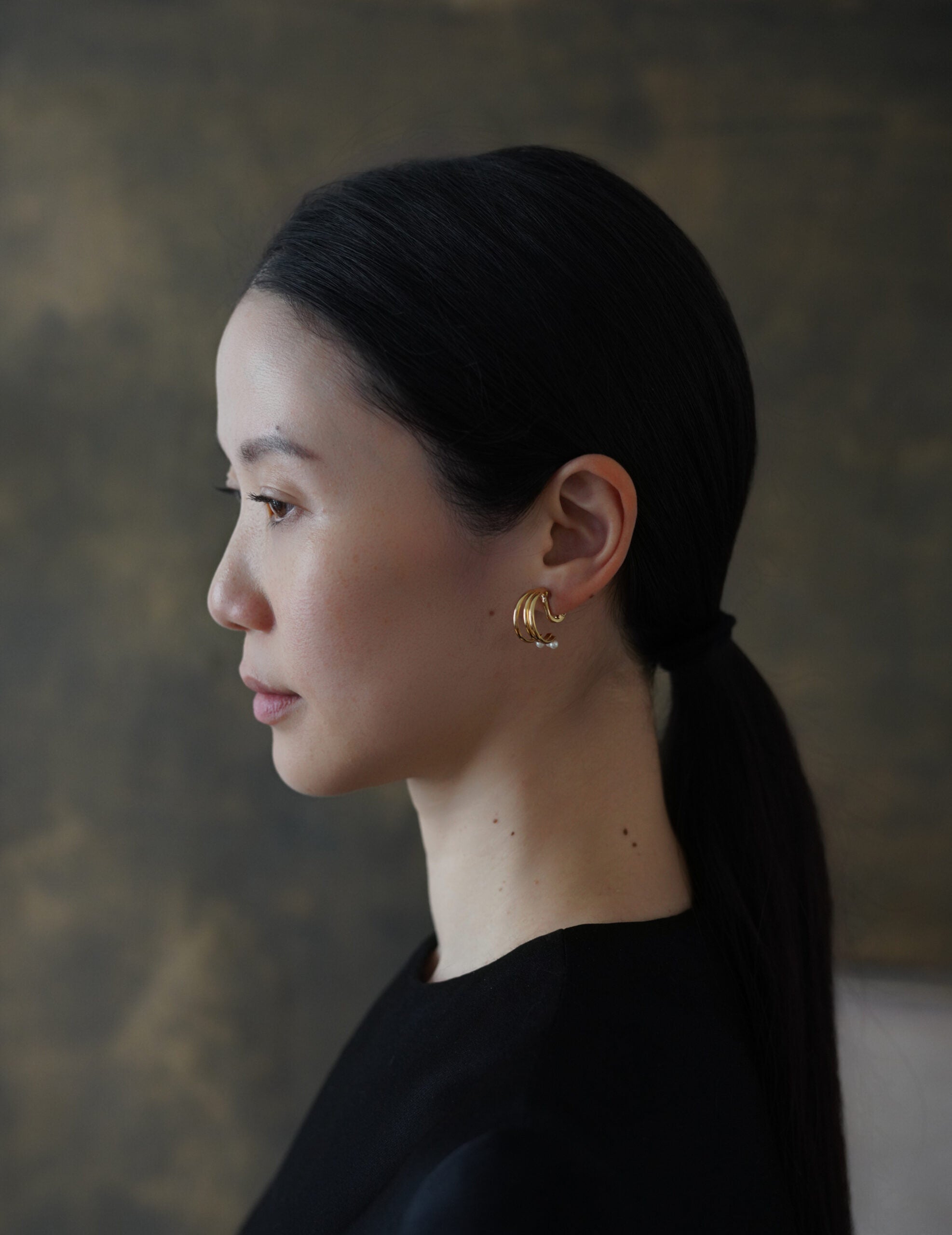 mature.02 耳夾・金色