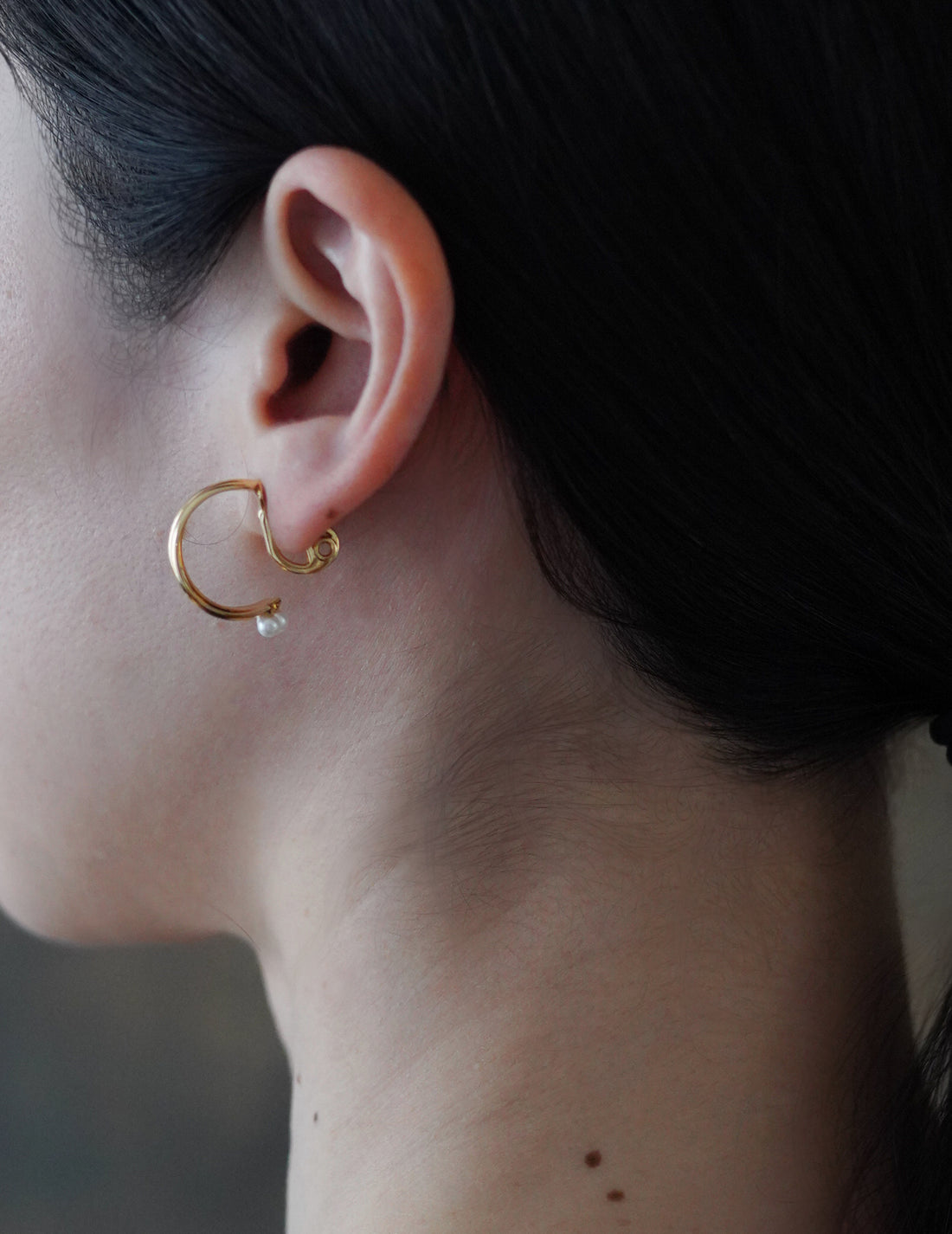 mature.02 Clip-On Earrings・Gold