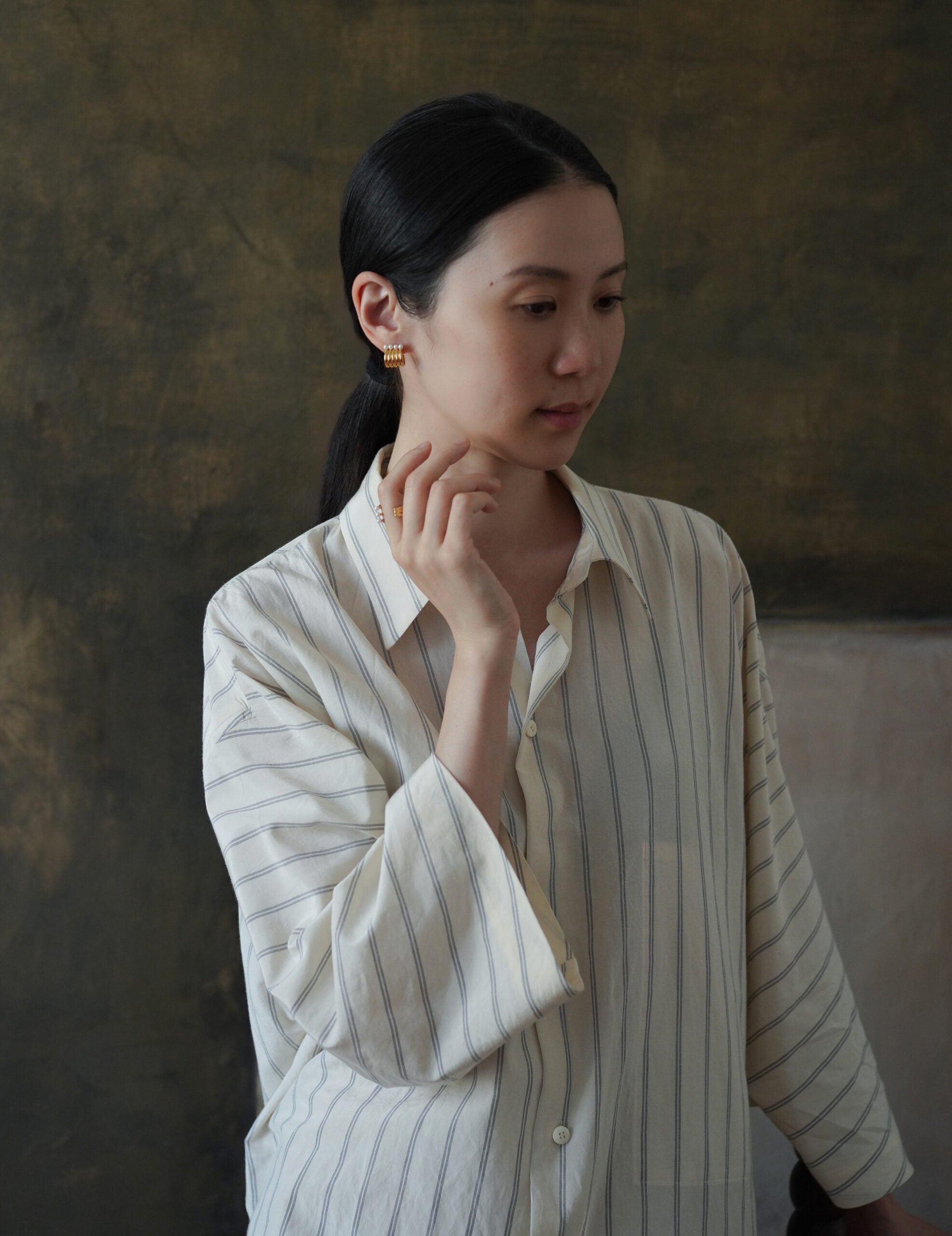 mature.01 耳釘・金色