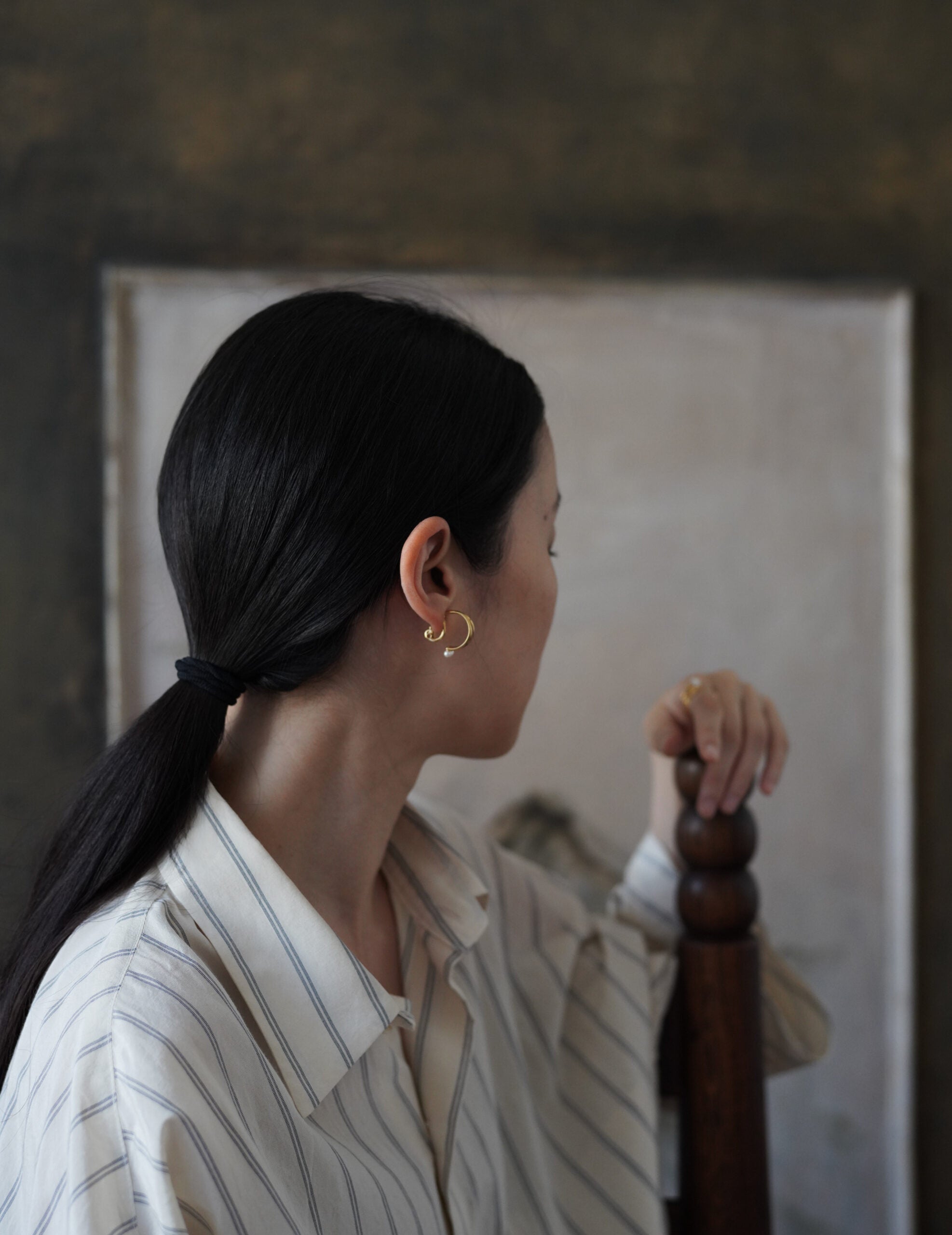 mature.03 耳骨夾／尾戒・金色