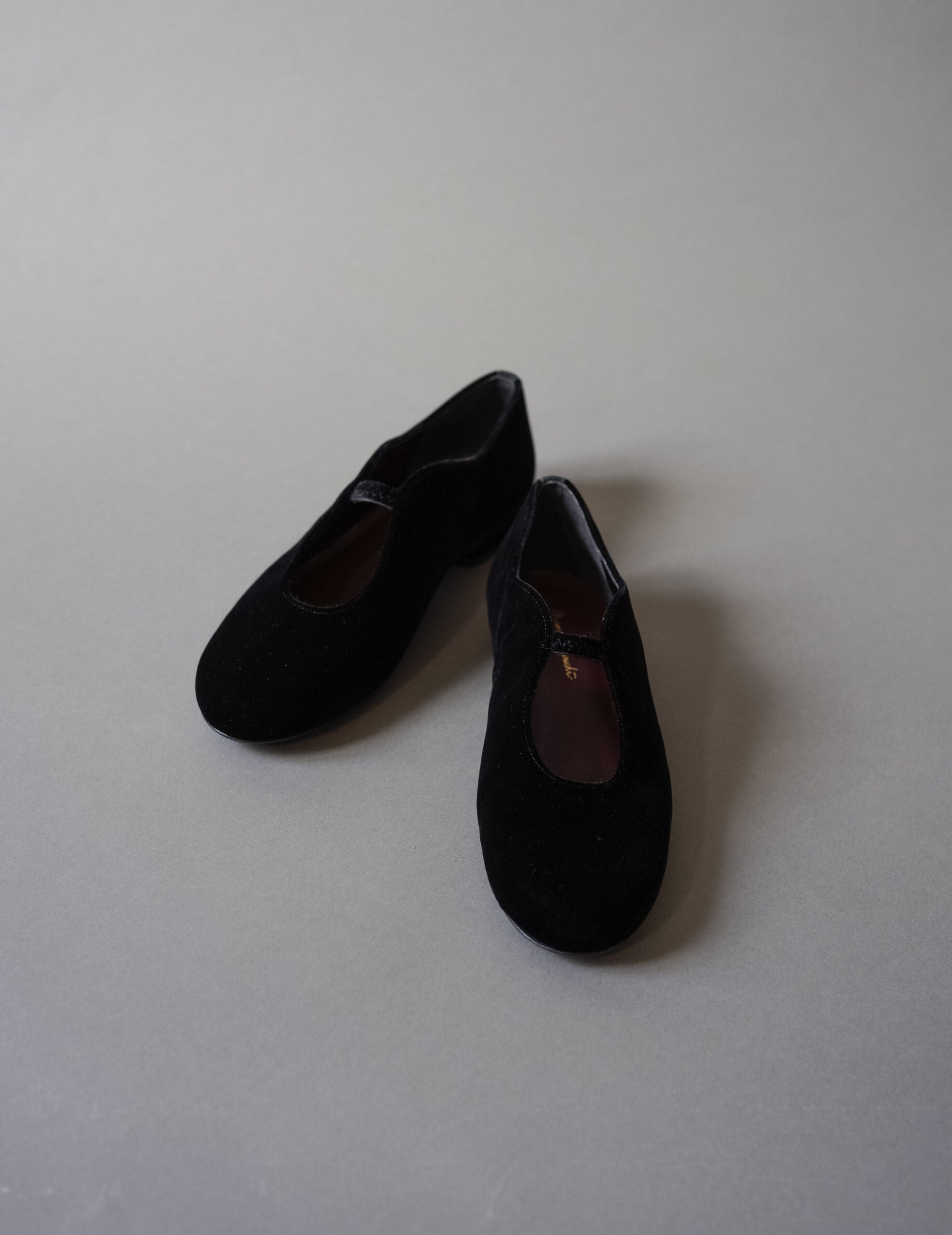 Velvet Ballet Shoes・Black