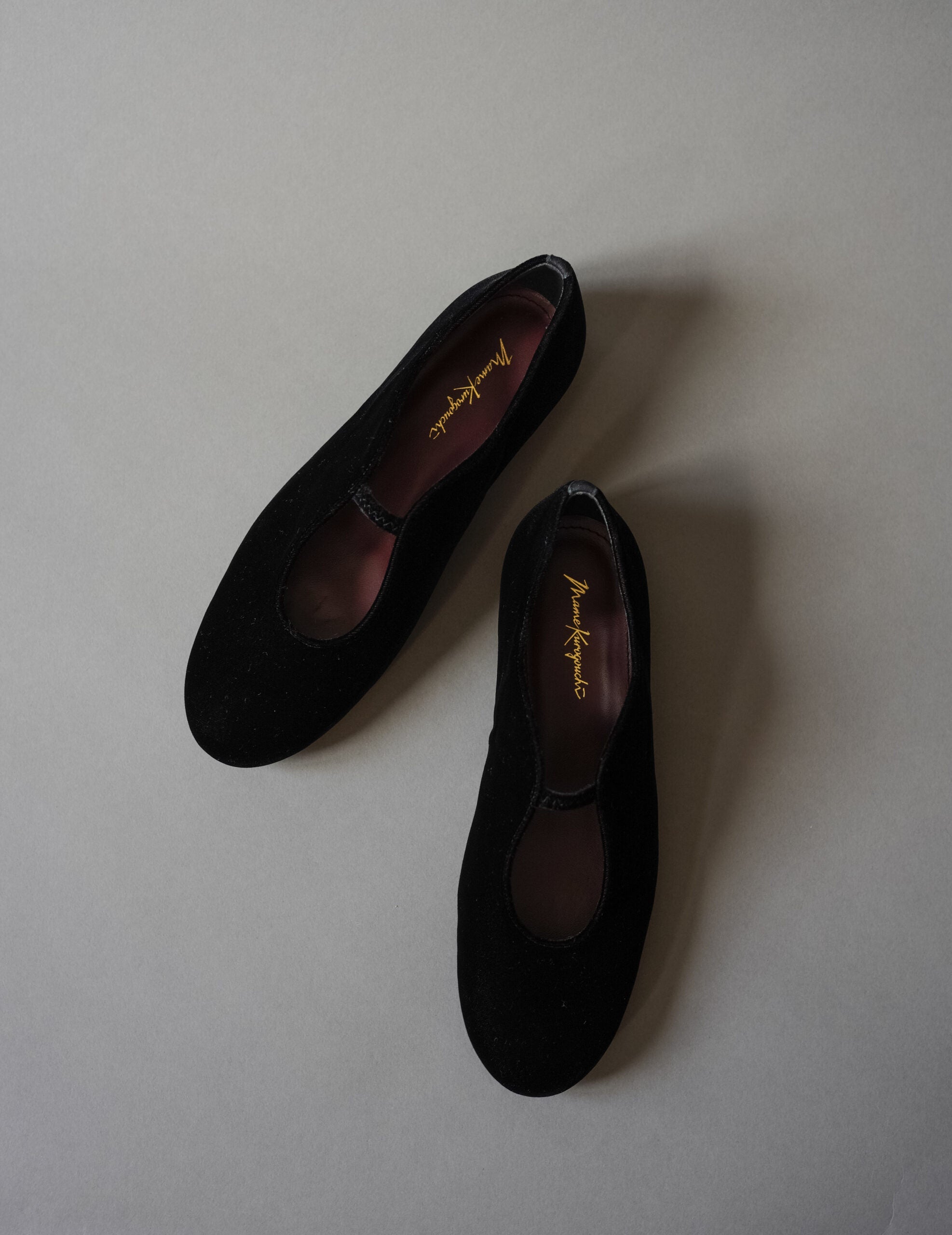 Velvet Ballet Shoes・Black