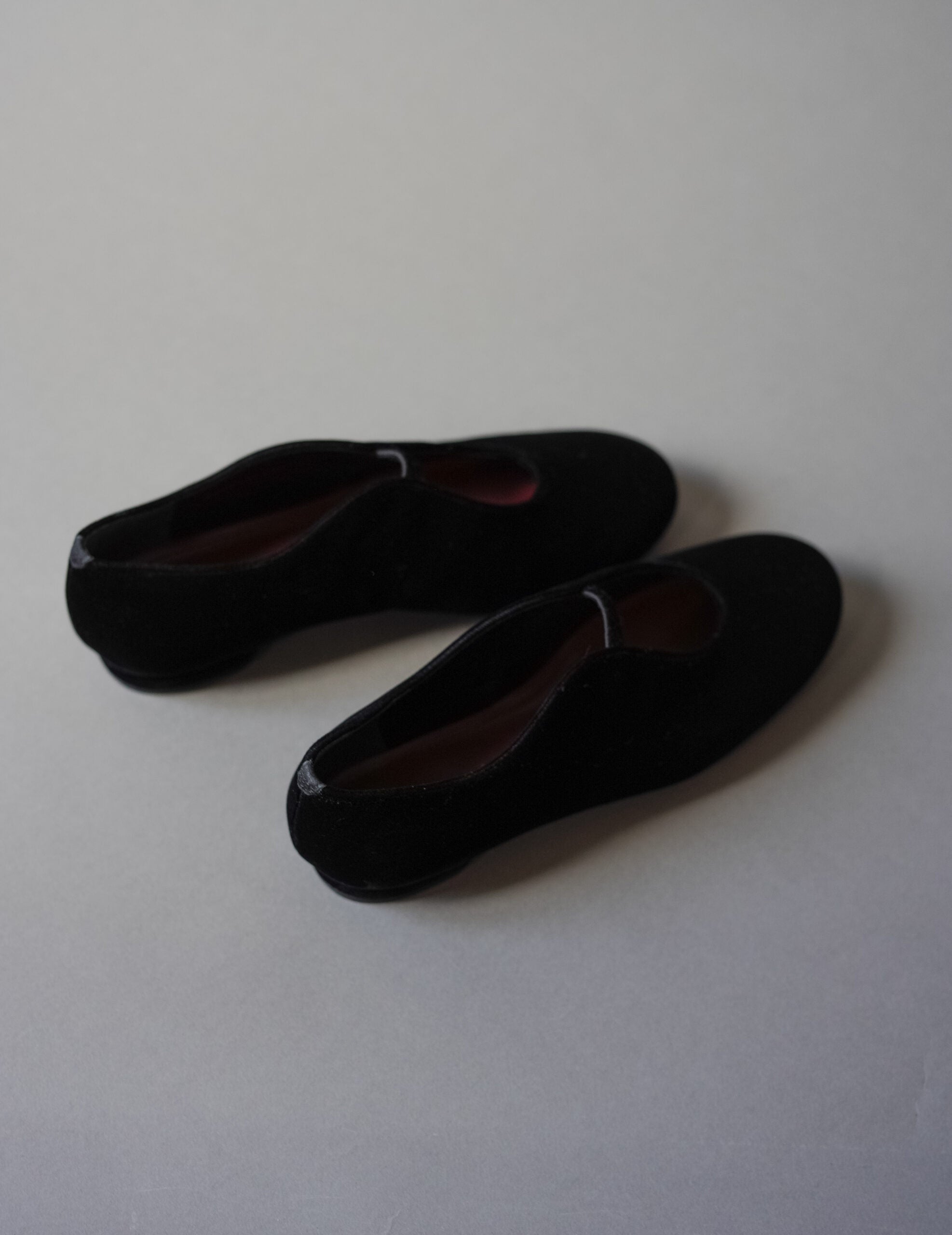 Velvet Ballet Shoes・Black