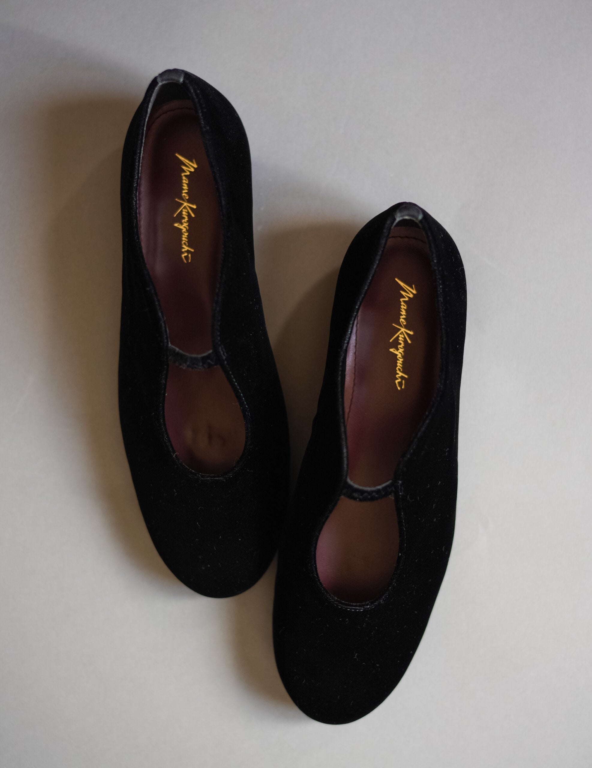 Velvet Ballet Shoes・Black