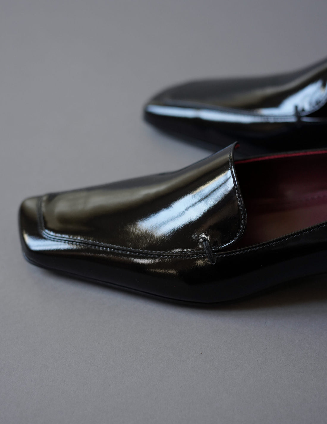 牛皮樂福鞋・黑色