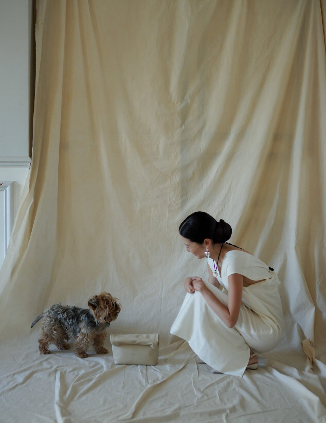 Delhi S 小號手拿包・米白色