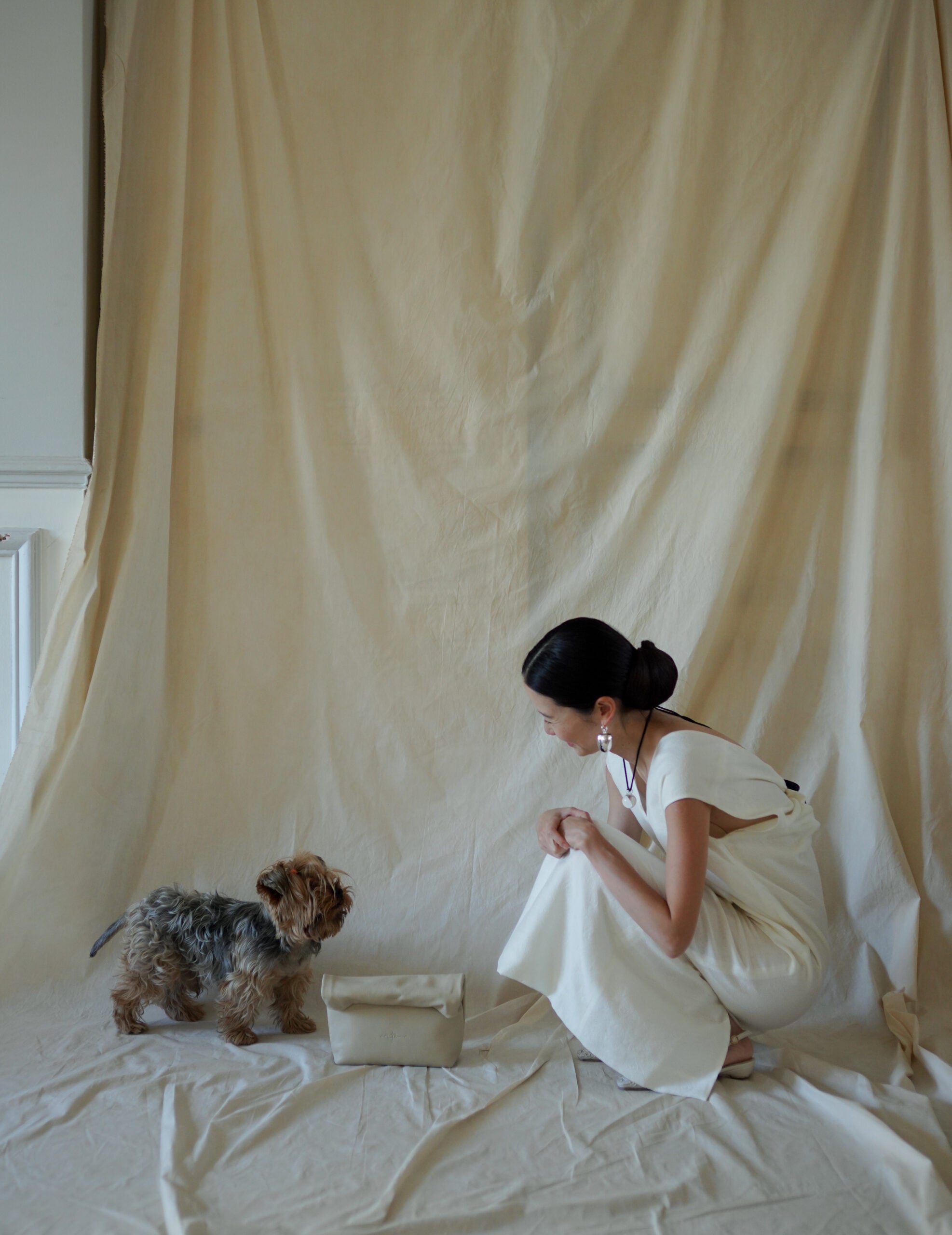 Delhi S 小號手拿包・米白色