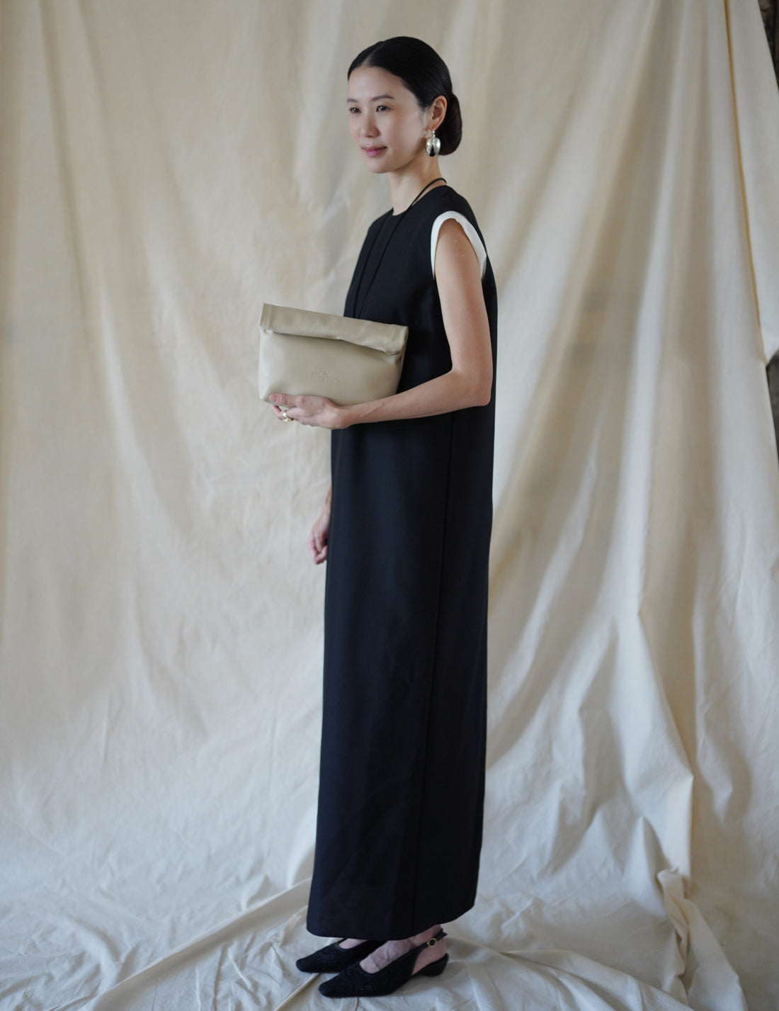 Delhi S 小號手拿包・米白色