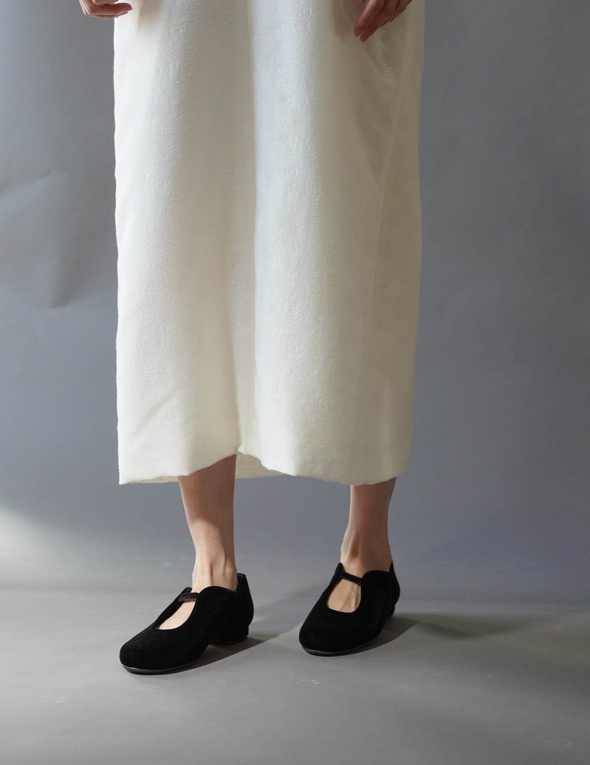 Velvet Ballet Shoes・Black