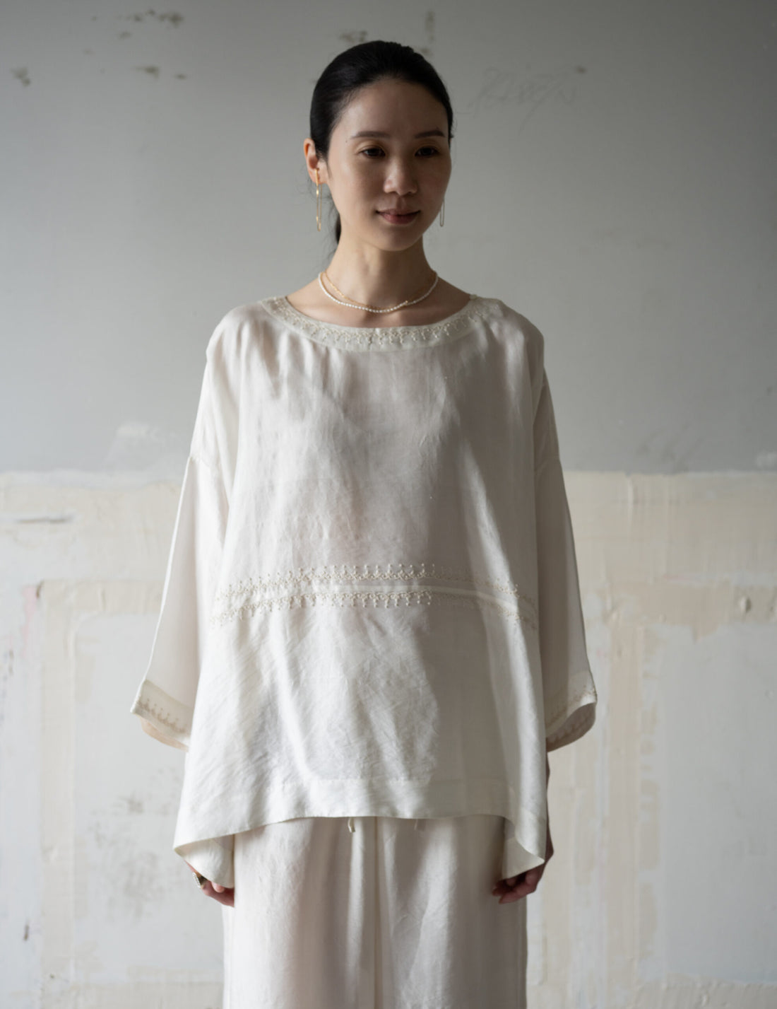 Marai Blouse・Ivory