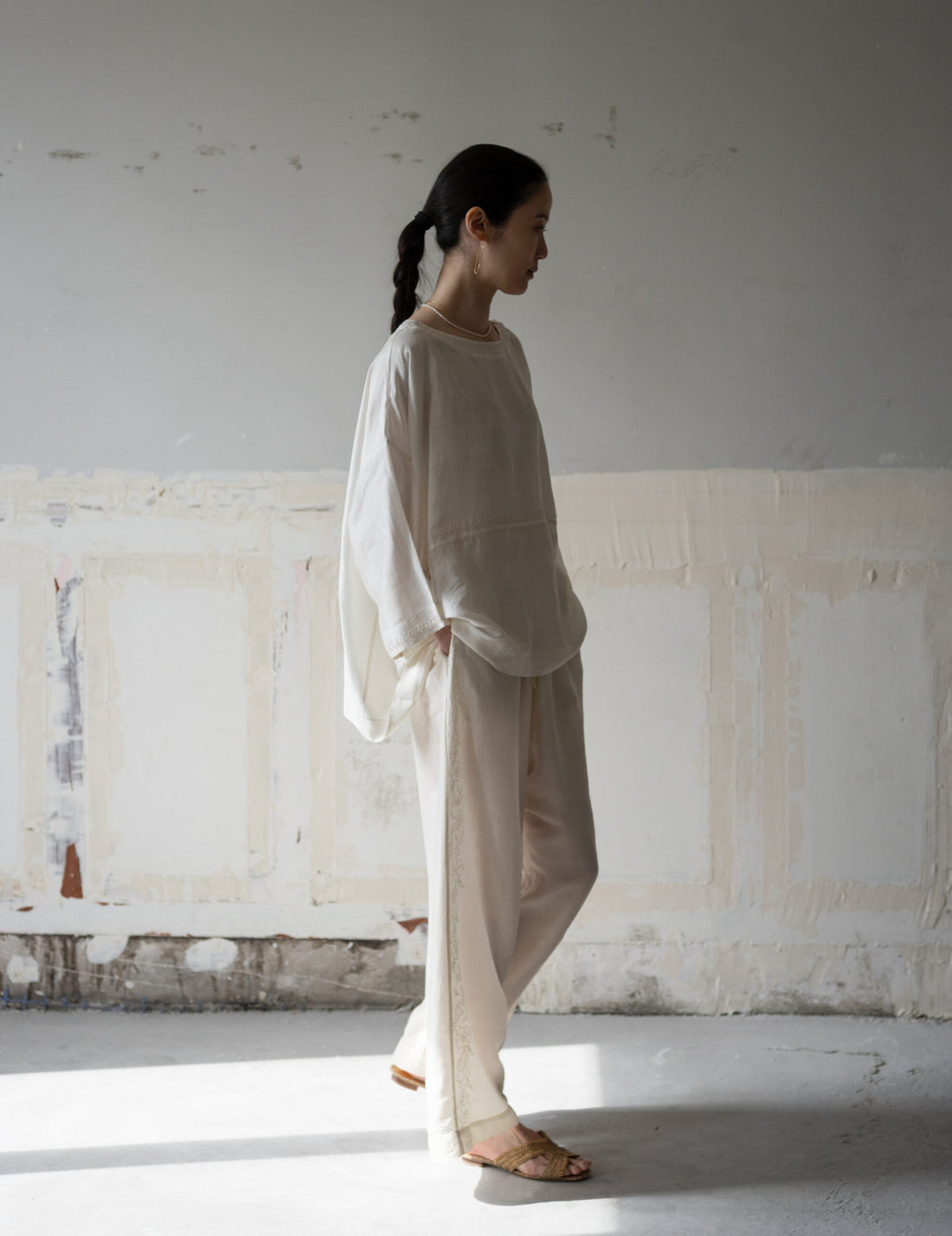 Marai Blouse・Ivory