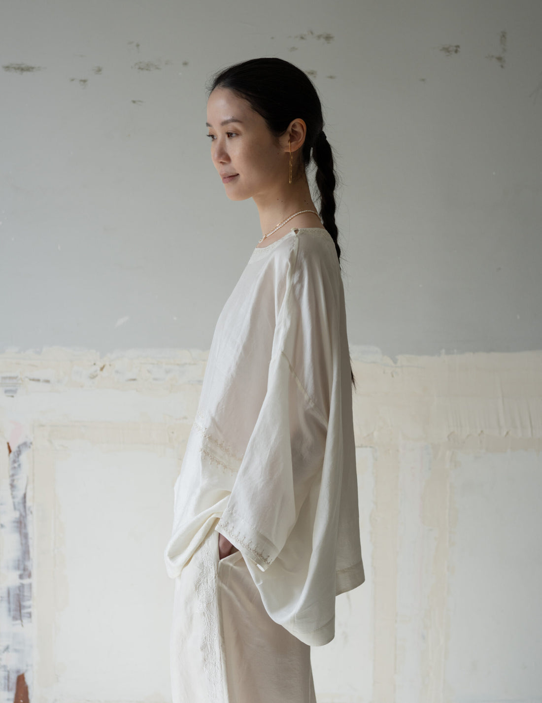 Marai Blouse・Ivory