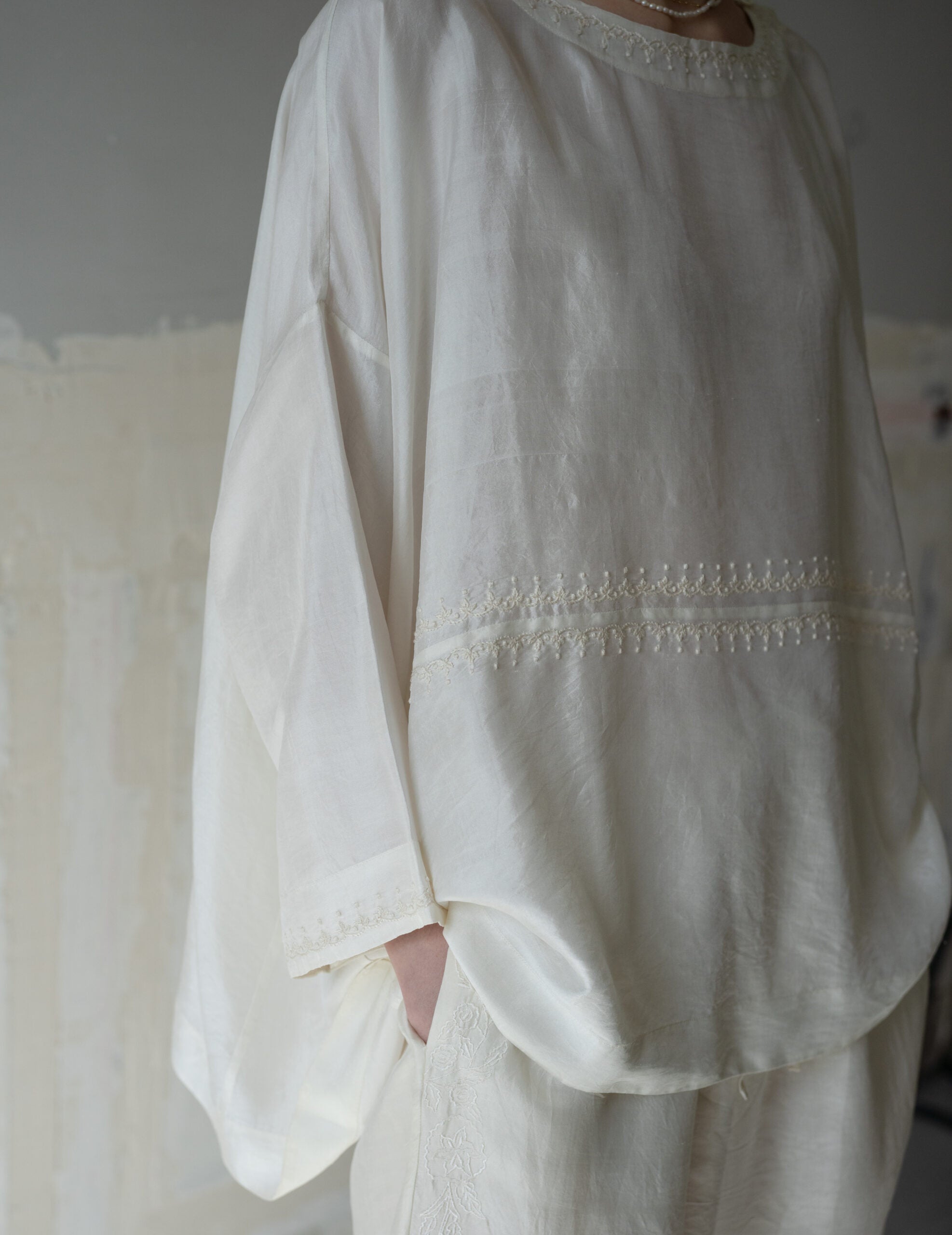 Marai Blouse・Ivory