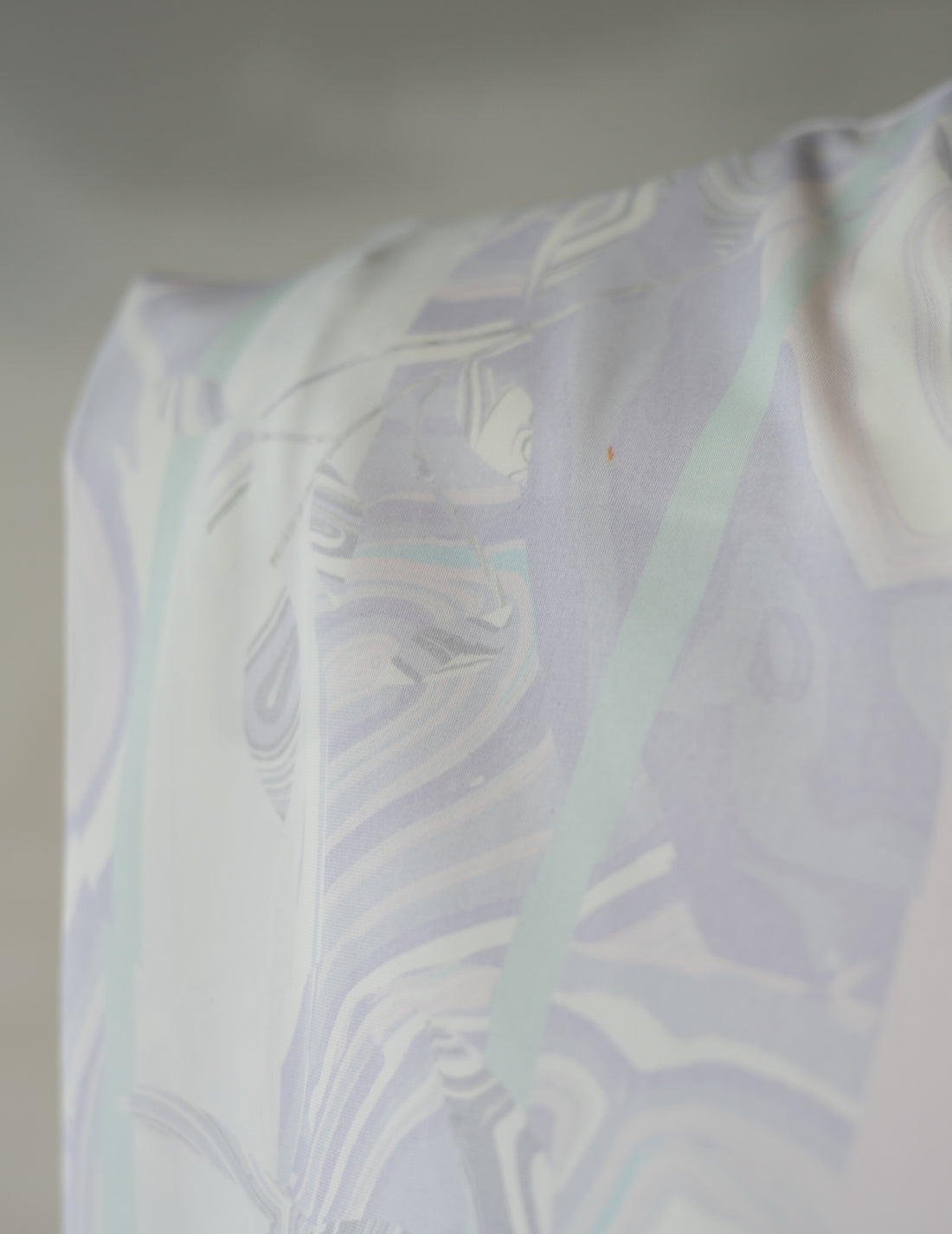 Marble Print Jersey Dress・Purple