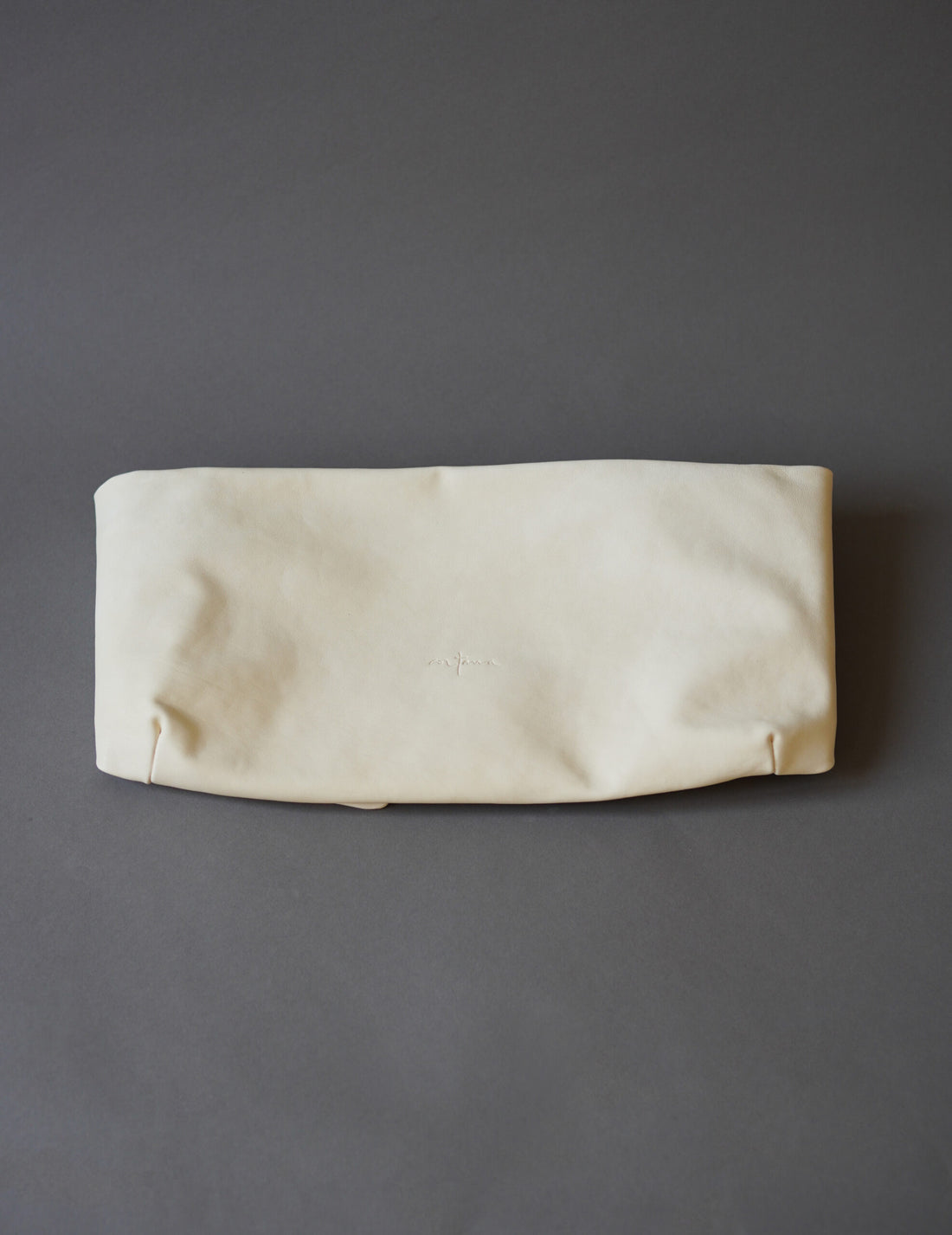  Jin S 皮革腰包・白色