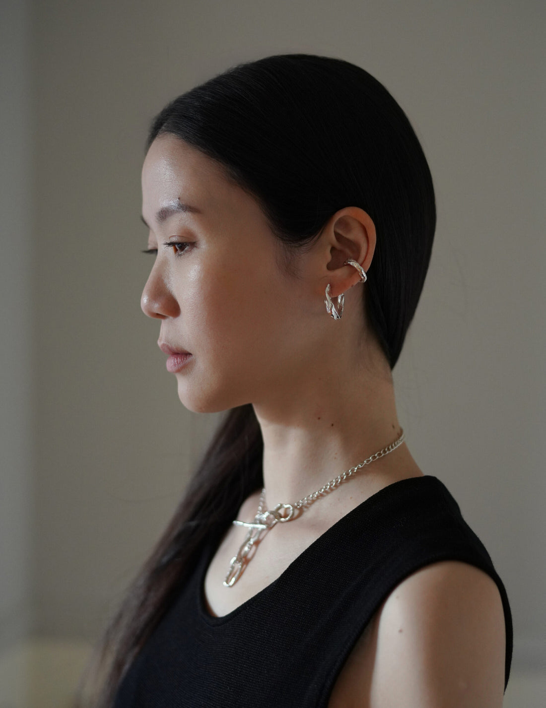 DRIP EARCRAWLER 耳環・單隻 銀