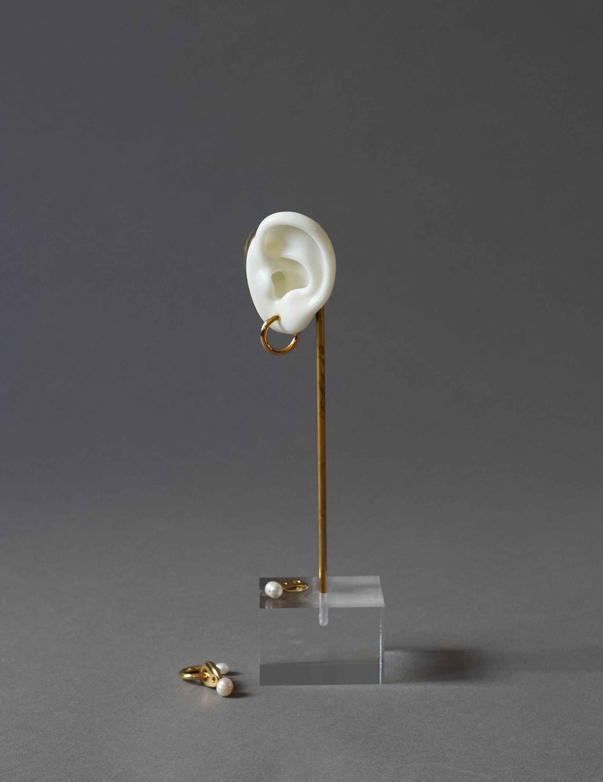 Freshwater Pearl Earrings・Gold