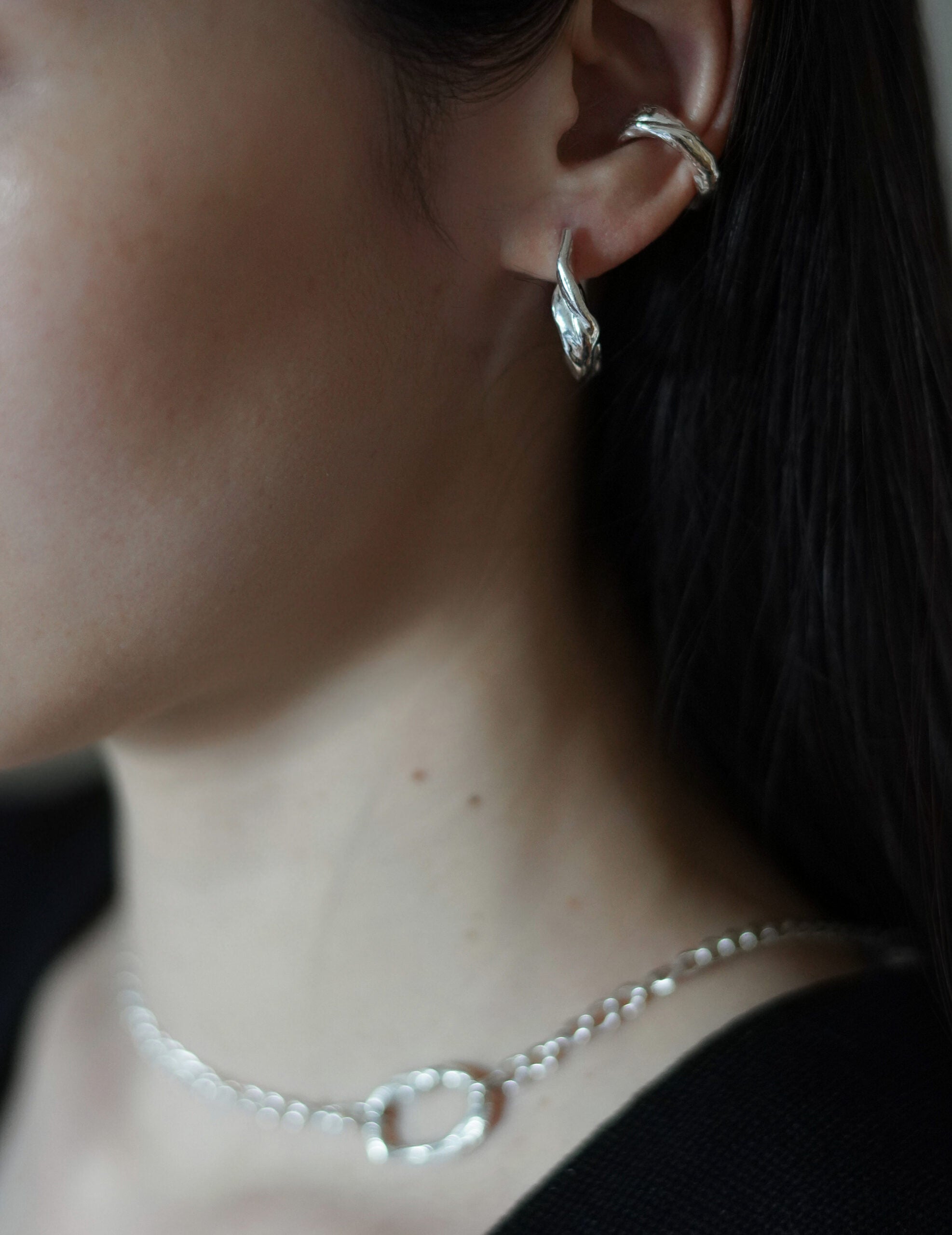 DRIP EARCRAWLER 耳環・單隻 銀