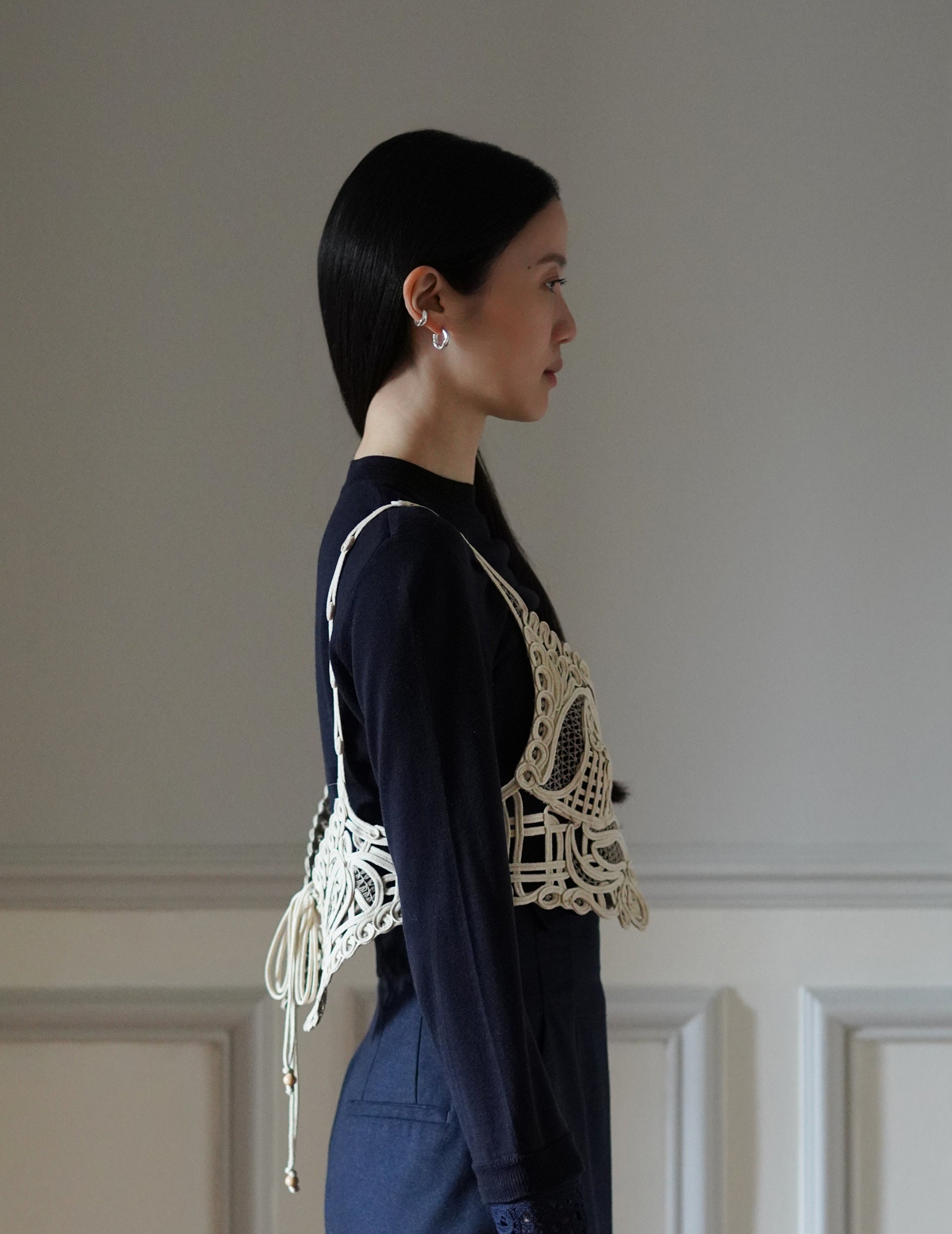 DRIP CHUNKY 耳骨夾・單隻 銀