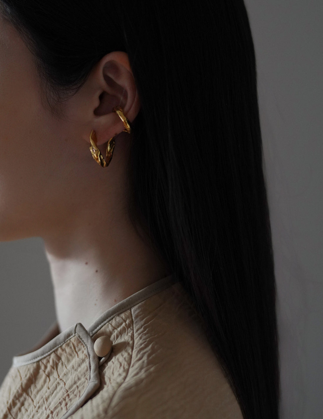 DRIP EARCRAWLER 耳環・單隻 金