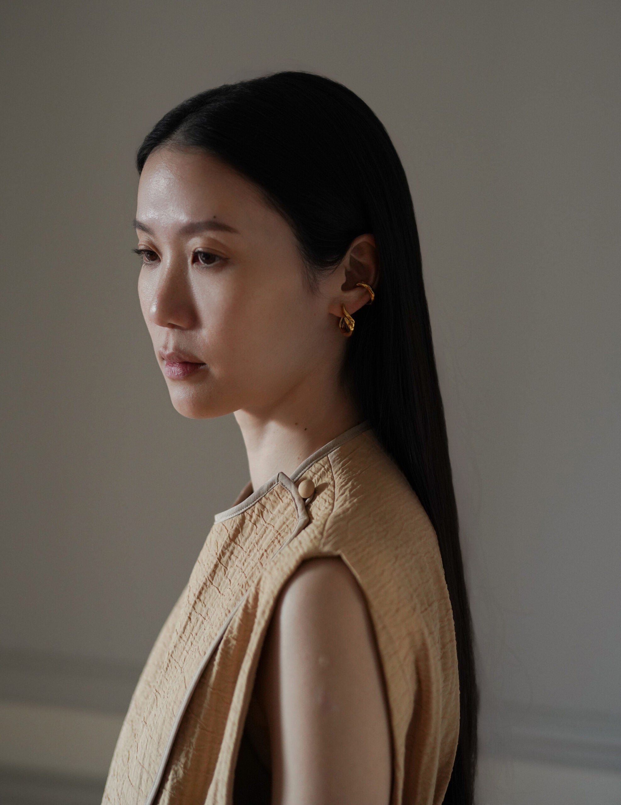 DRIP EARCRAWLER 耳環・單隻 金