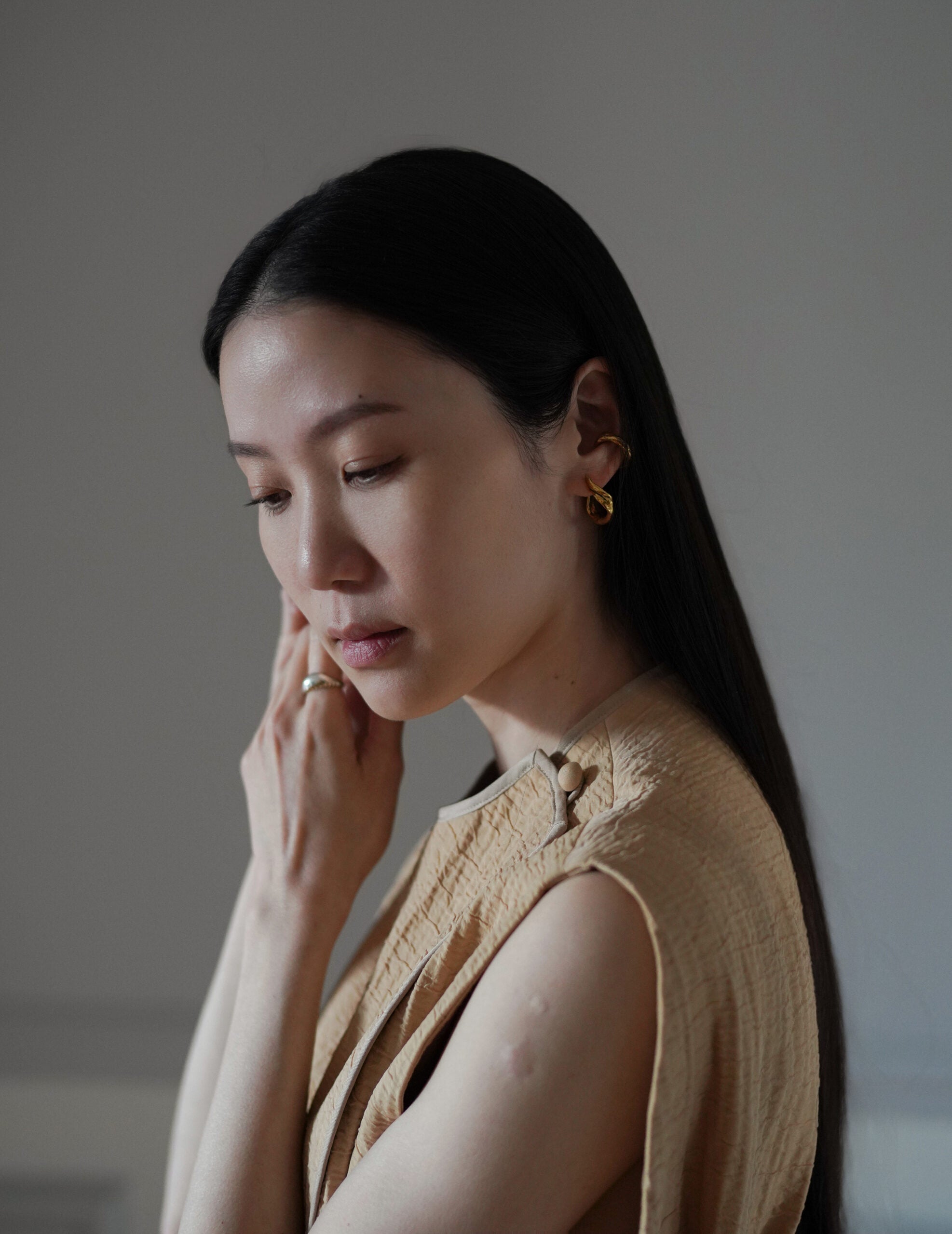 DRIP EARCRAWLER 耳環・單隻 金