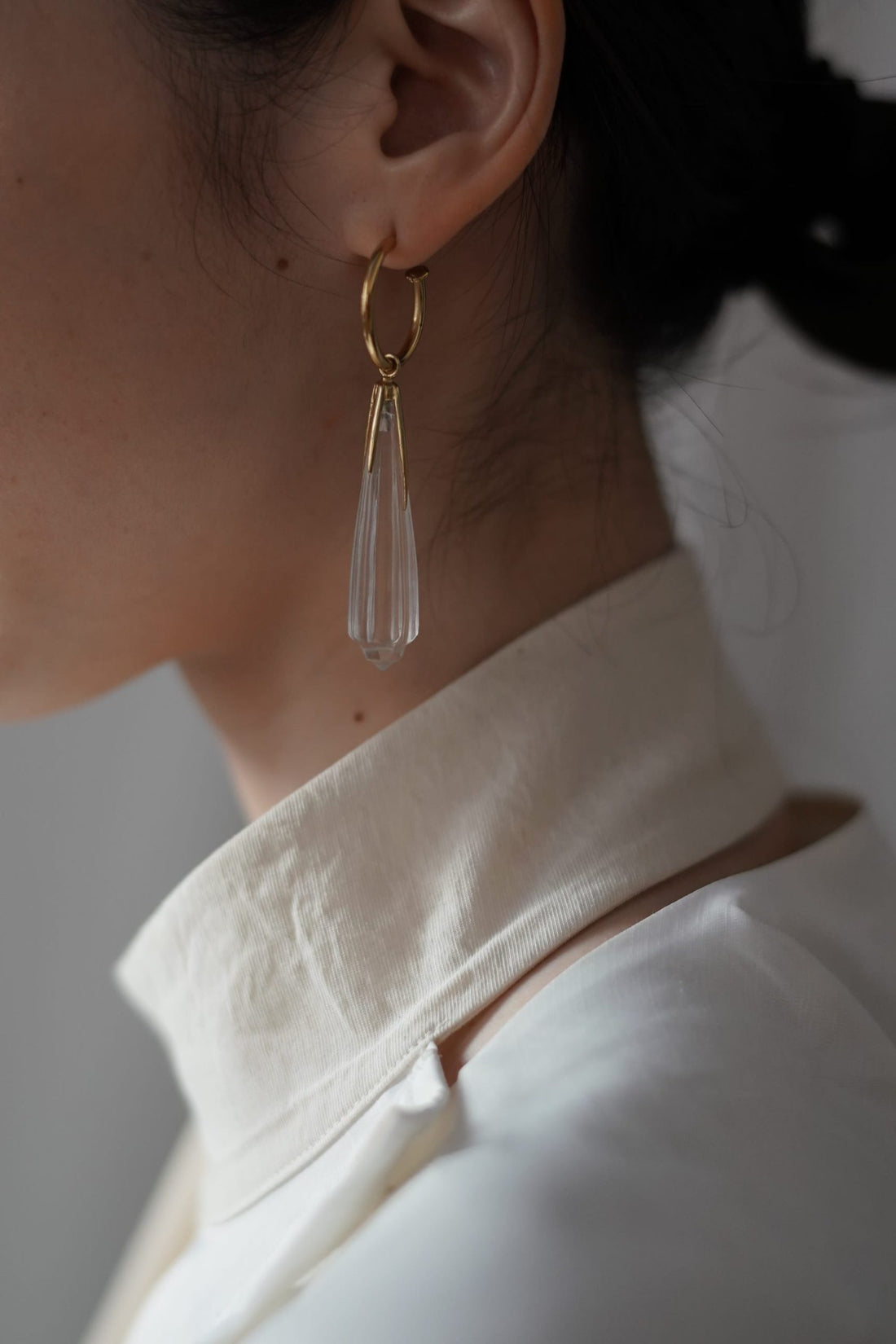 Quartz Earrings