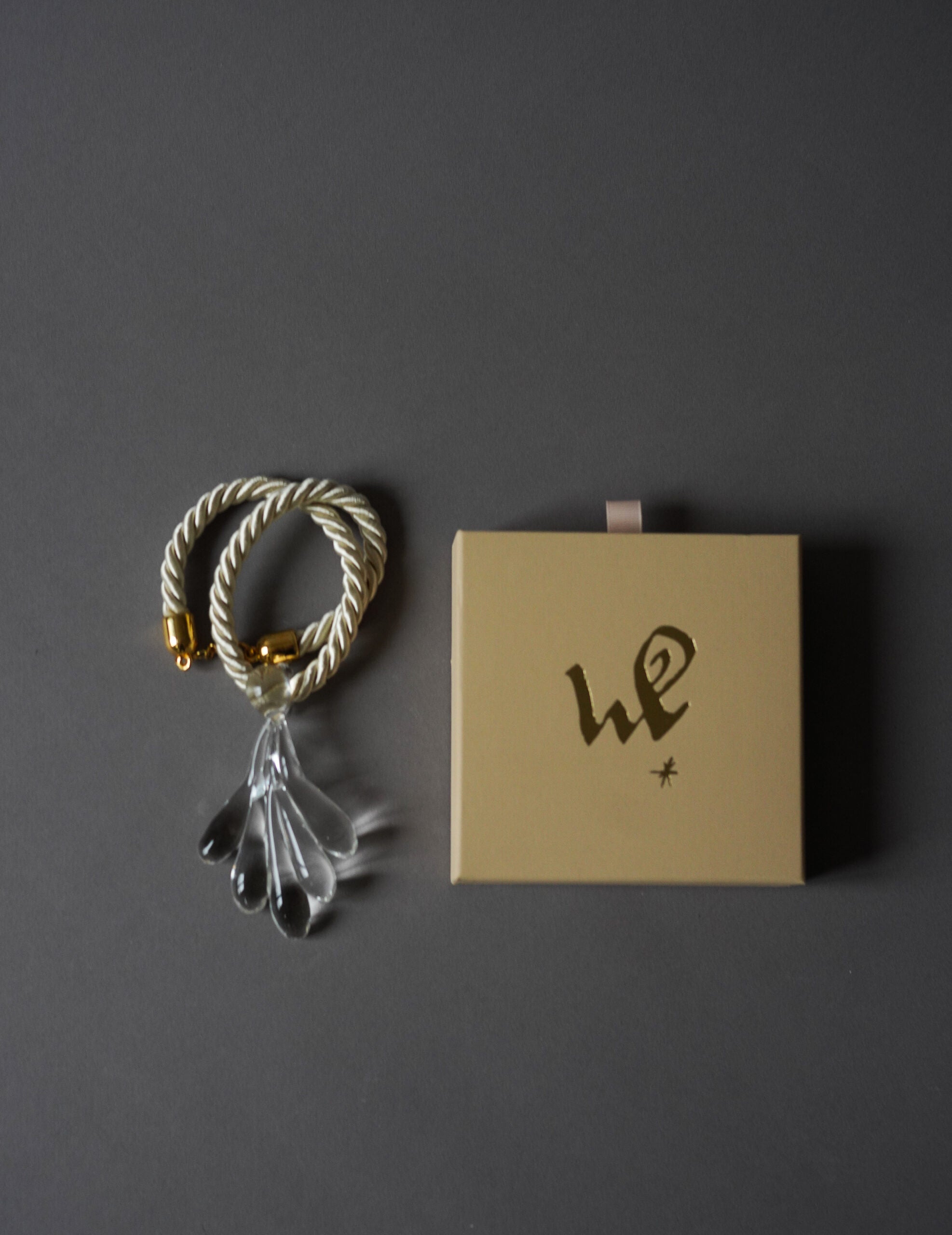 Les Ondines 水之女神玻璃項鍊