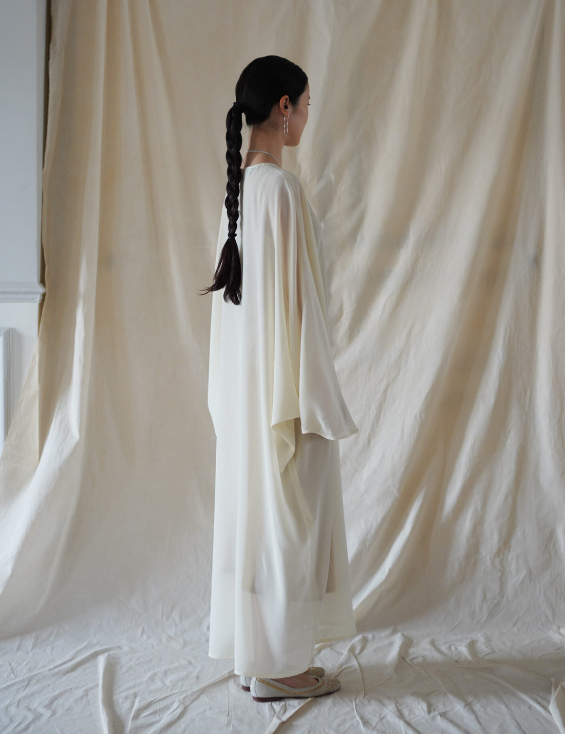Epione Virgin Wool Dress・Off White