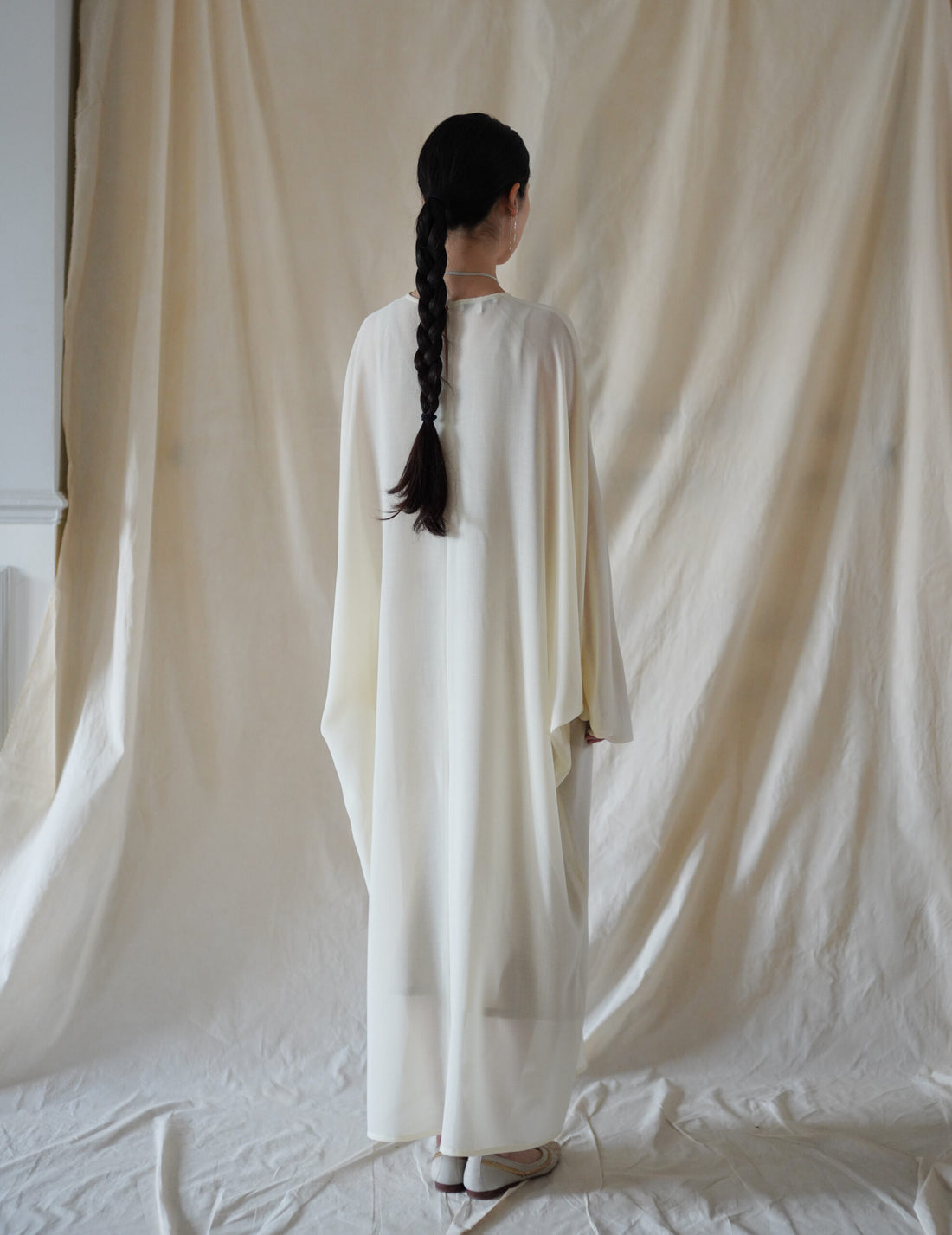Epione Virgin Wool Dress・Off White