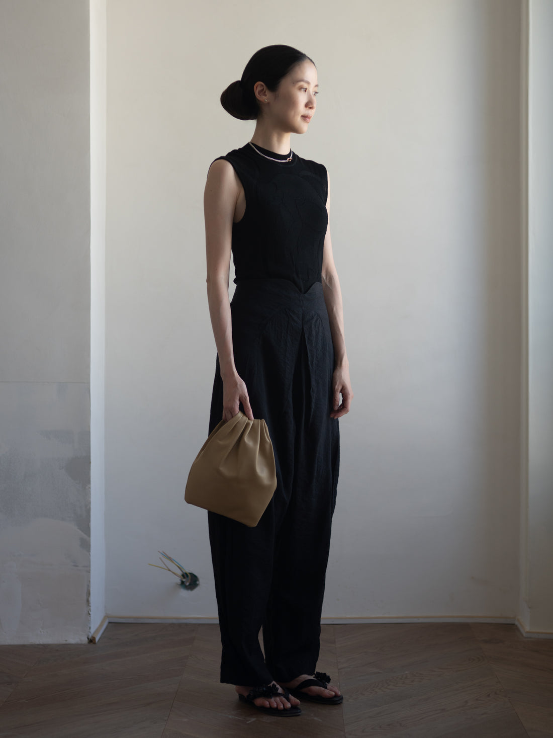 Small Vessel Bag・Beige