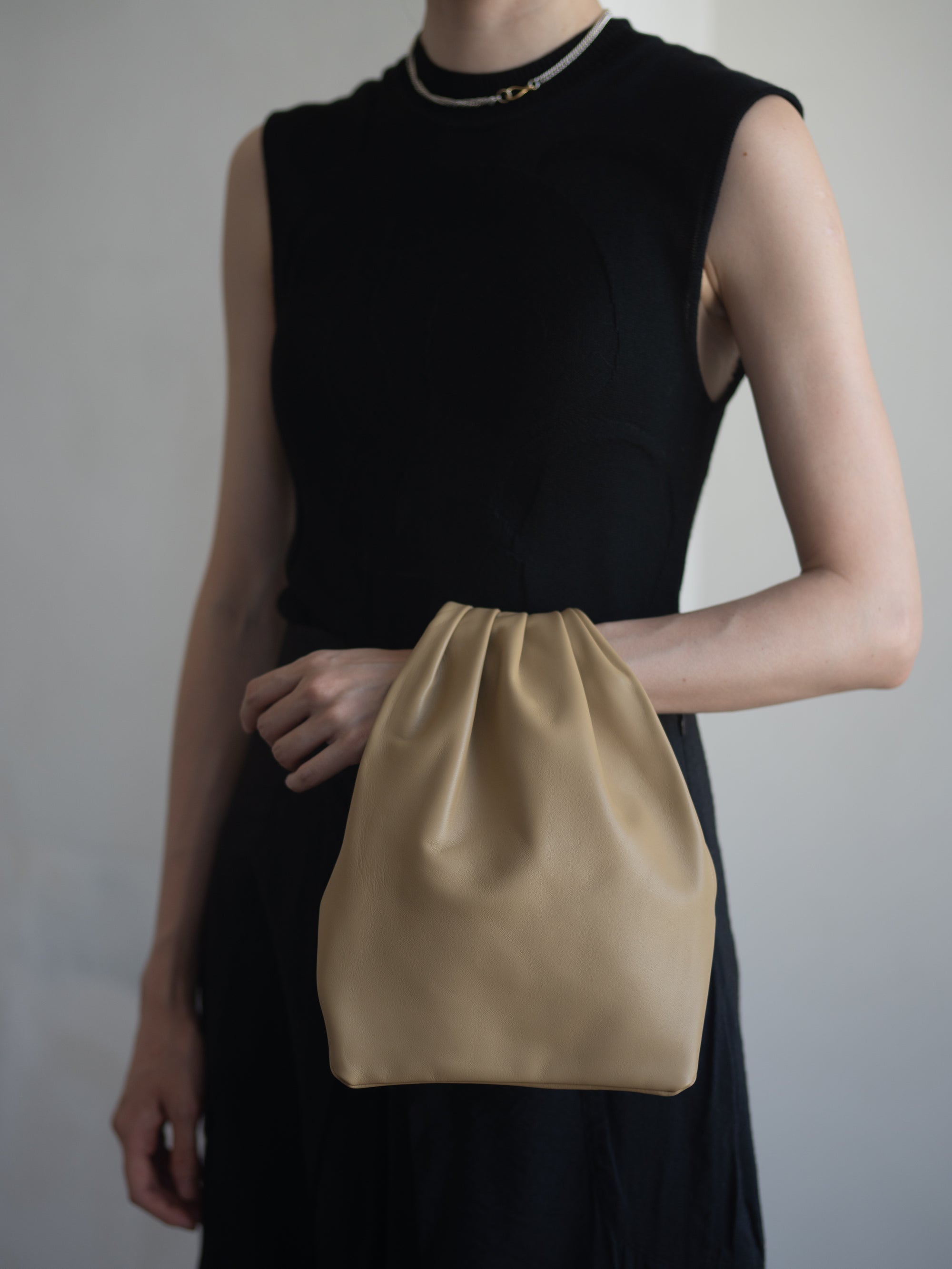 Small Vessel Bag・Beige