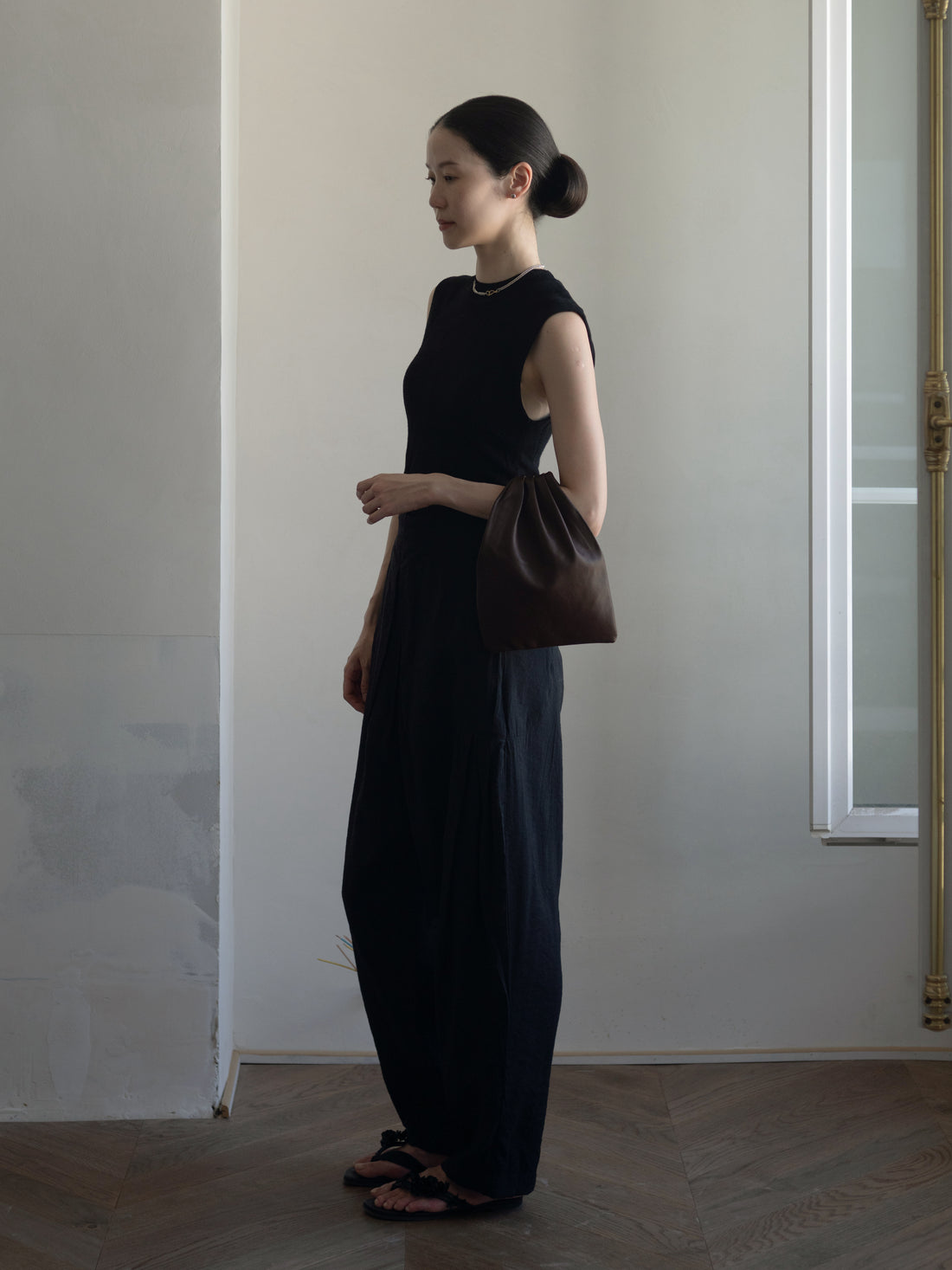 Small Vessel Bag・Brown