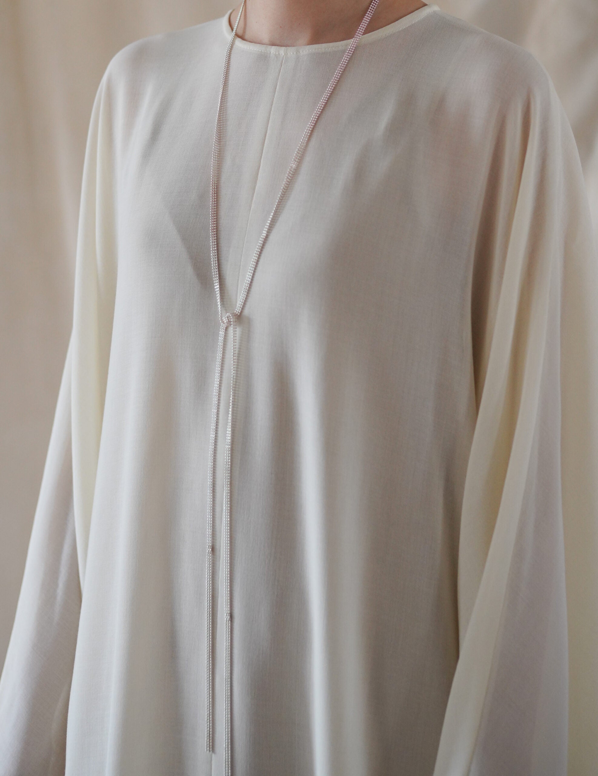 Epione Virgin Wool Dress・Off White