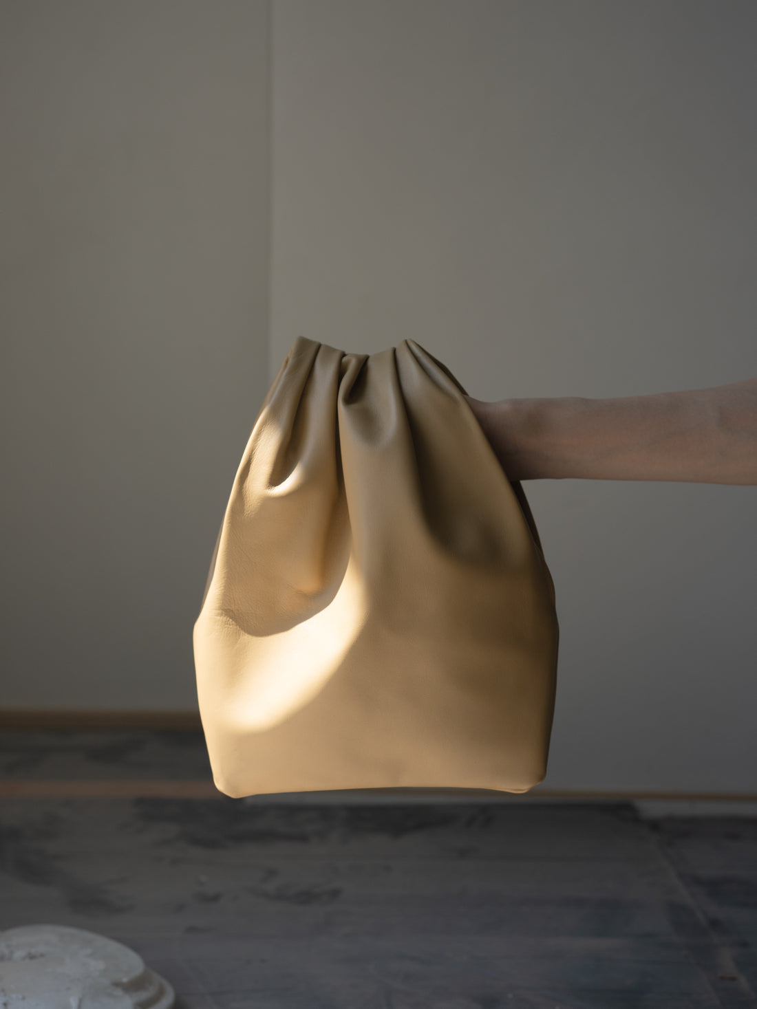 Small Vessel Bag・Beige