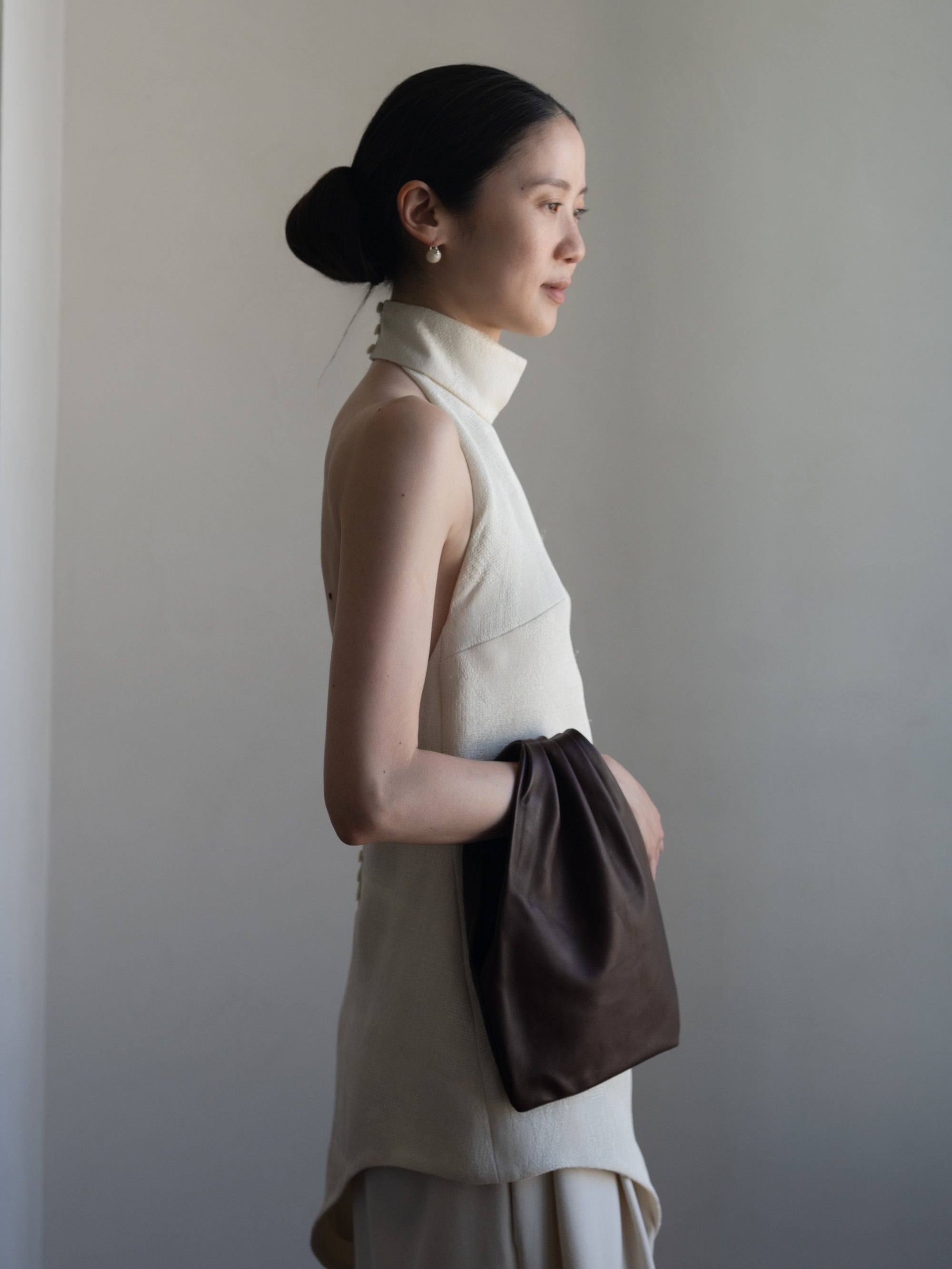 Small Vessel Bag・Brown