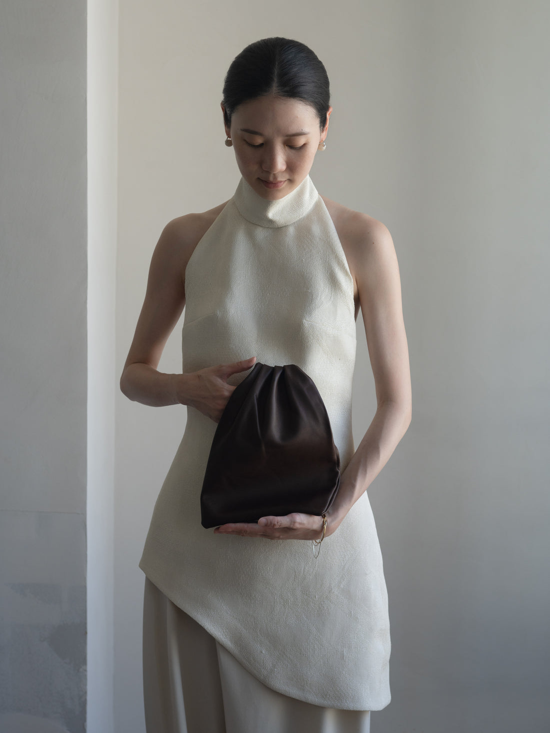 Small Vessel Bag・Brown