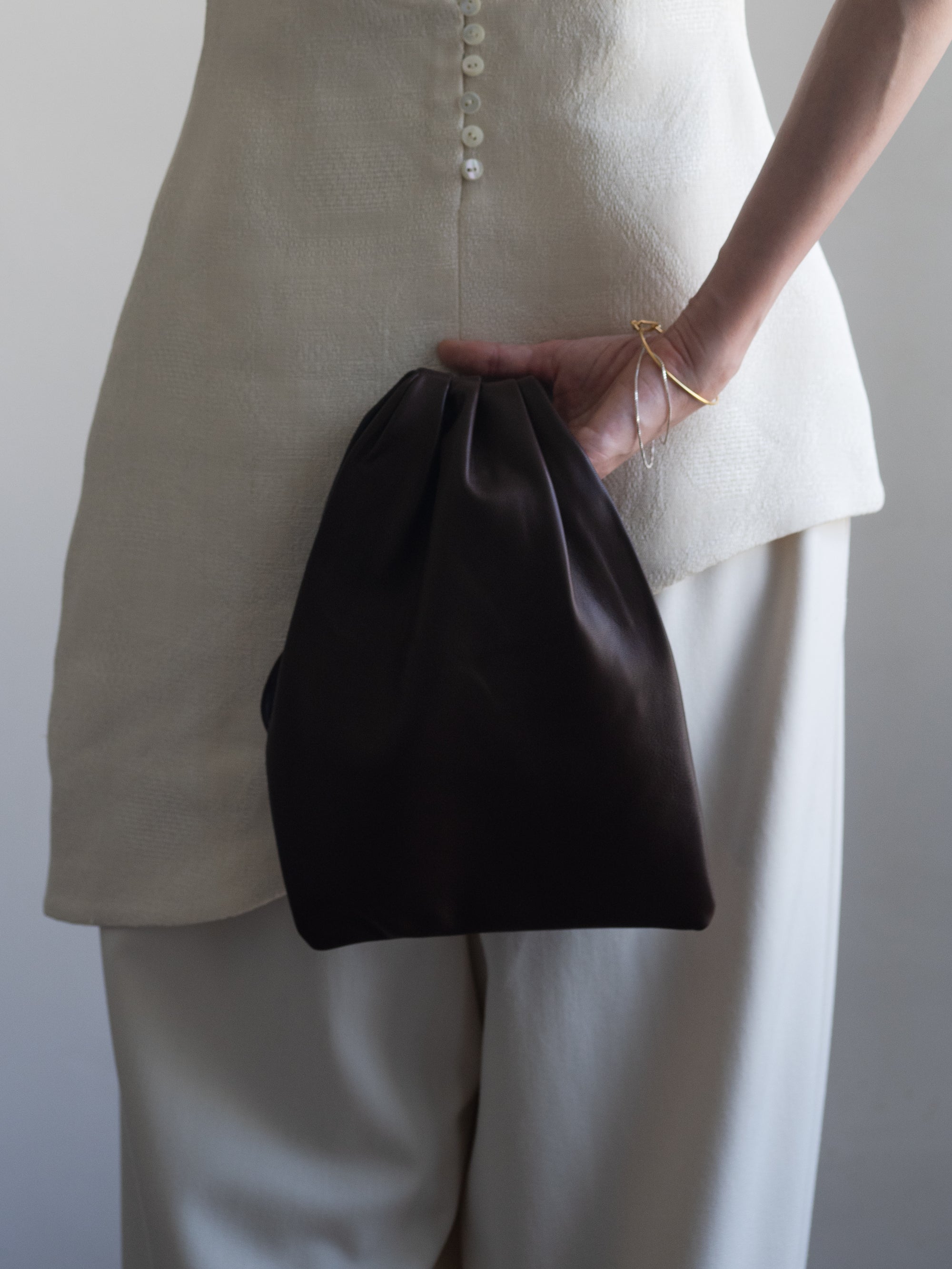 Small Vessel Bag・Brown