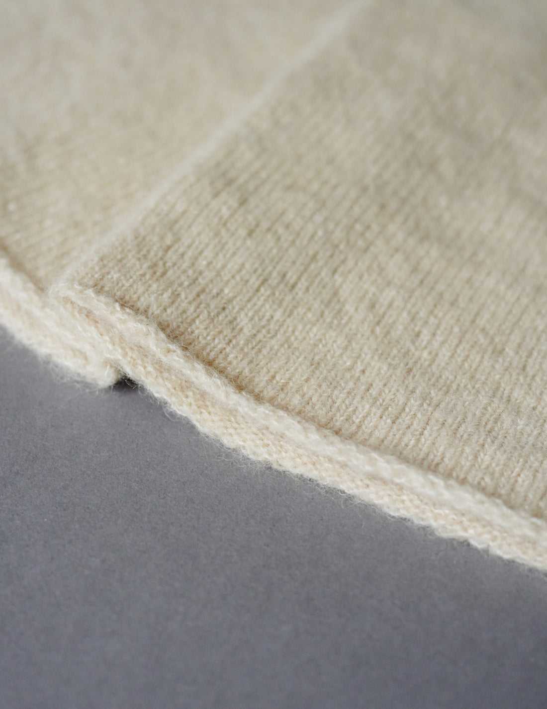 Hana 羊絨蠶絲長手套・象牙白