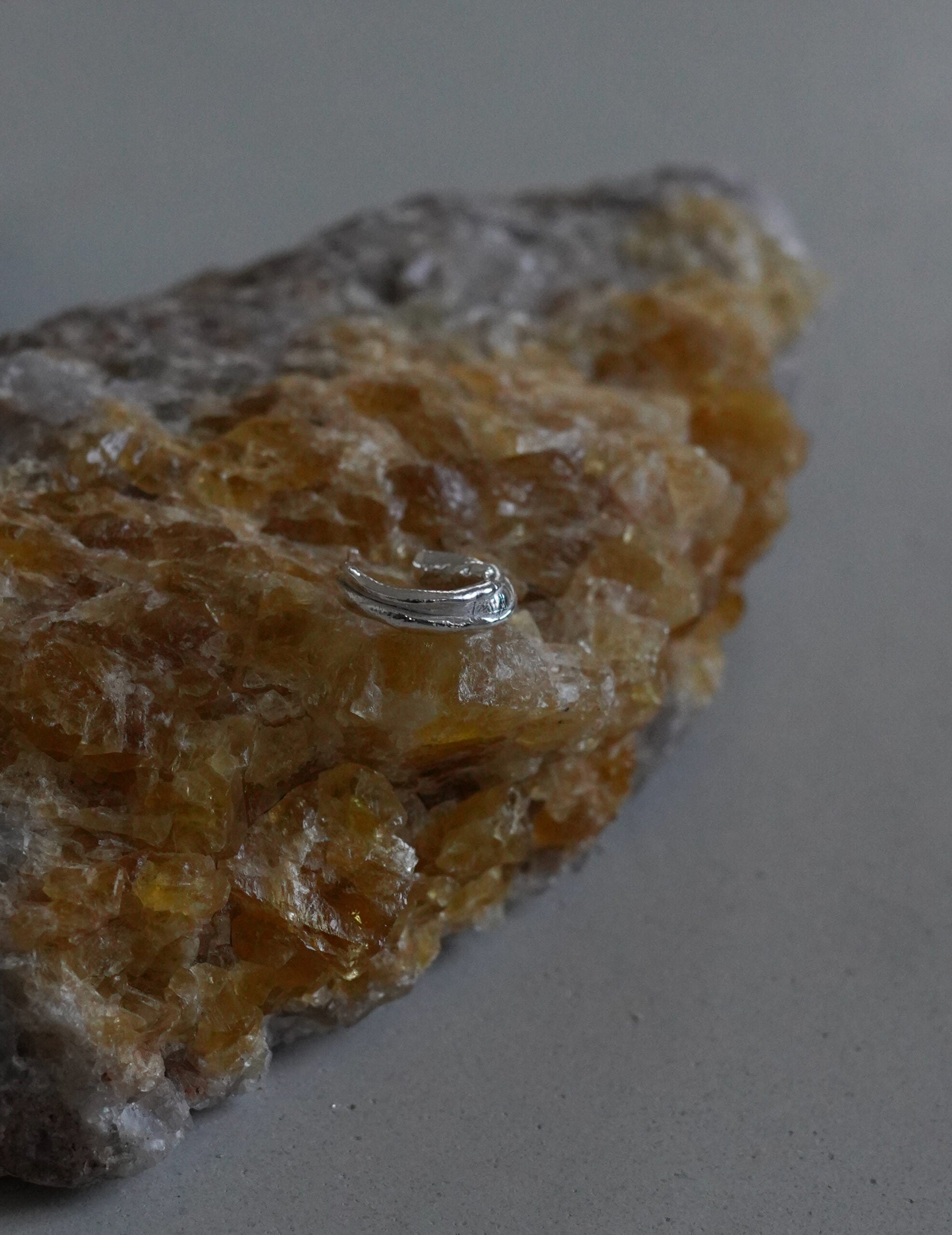 DRIP CHUNKY 耳骨夾・單隻 銀