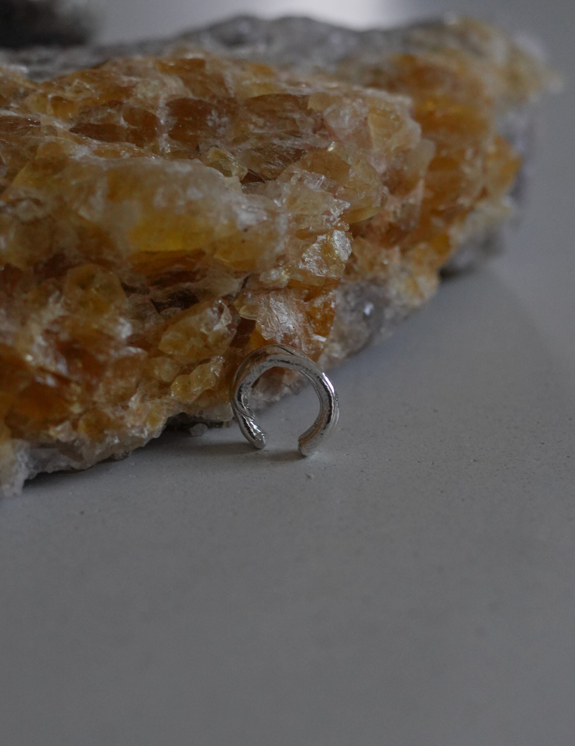 DRIP CHUNKY 耳骨夾・單隻 銀