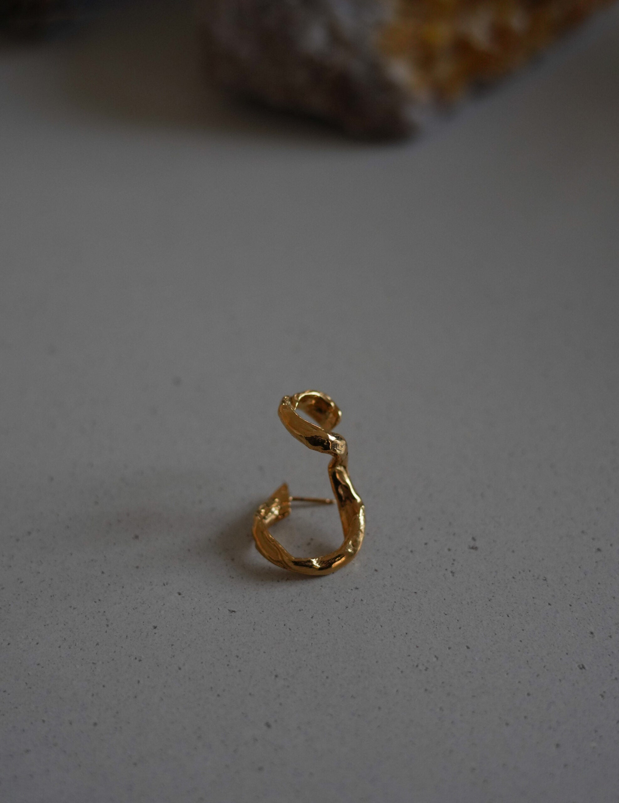 DRIP EARCRAWLER 耳環・單隻 金