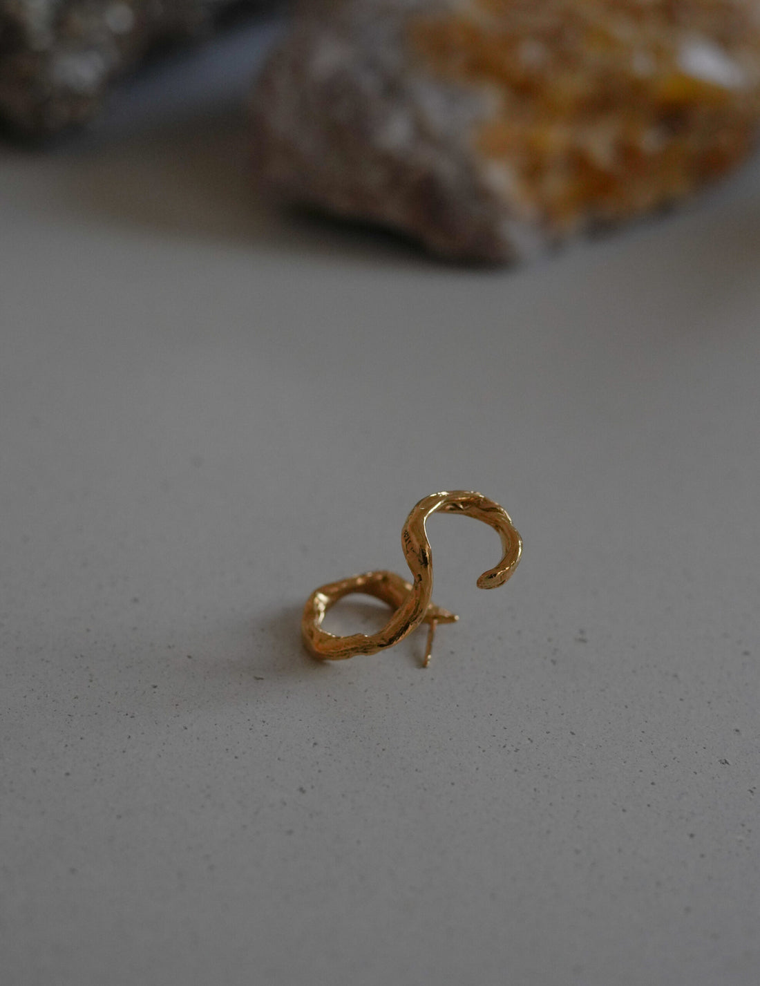 DRIP EARCRAWLER 耳環・單隻 金