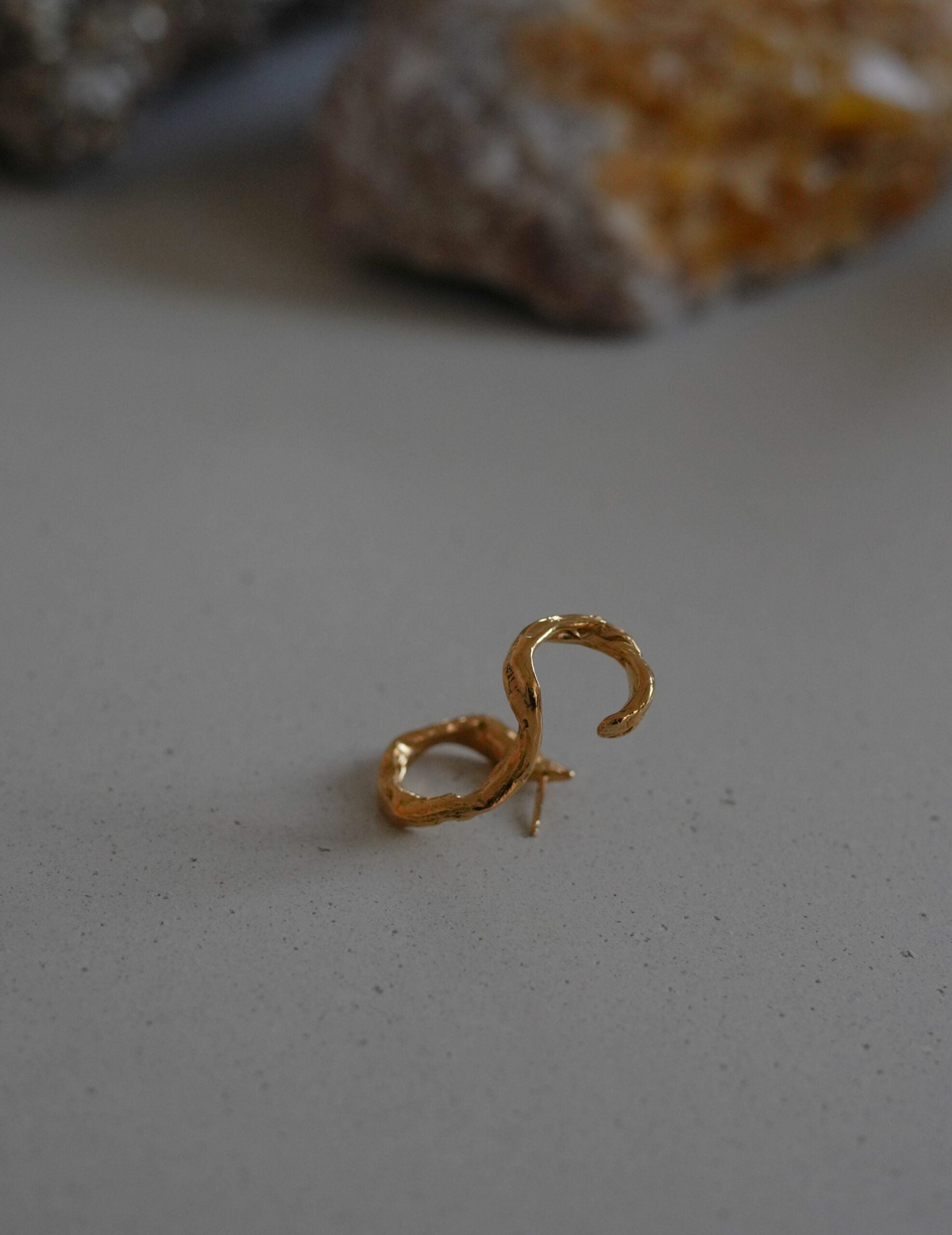 DRIP EARCRAWLER 耳環・單隻 金