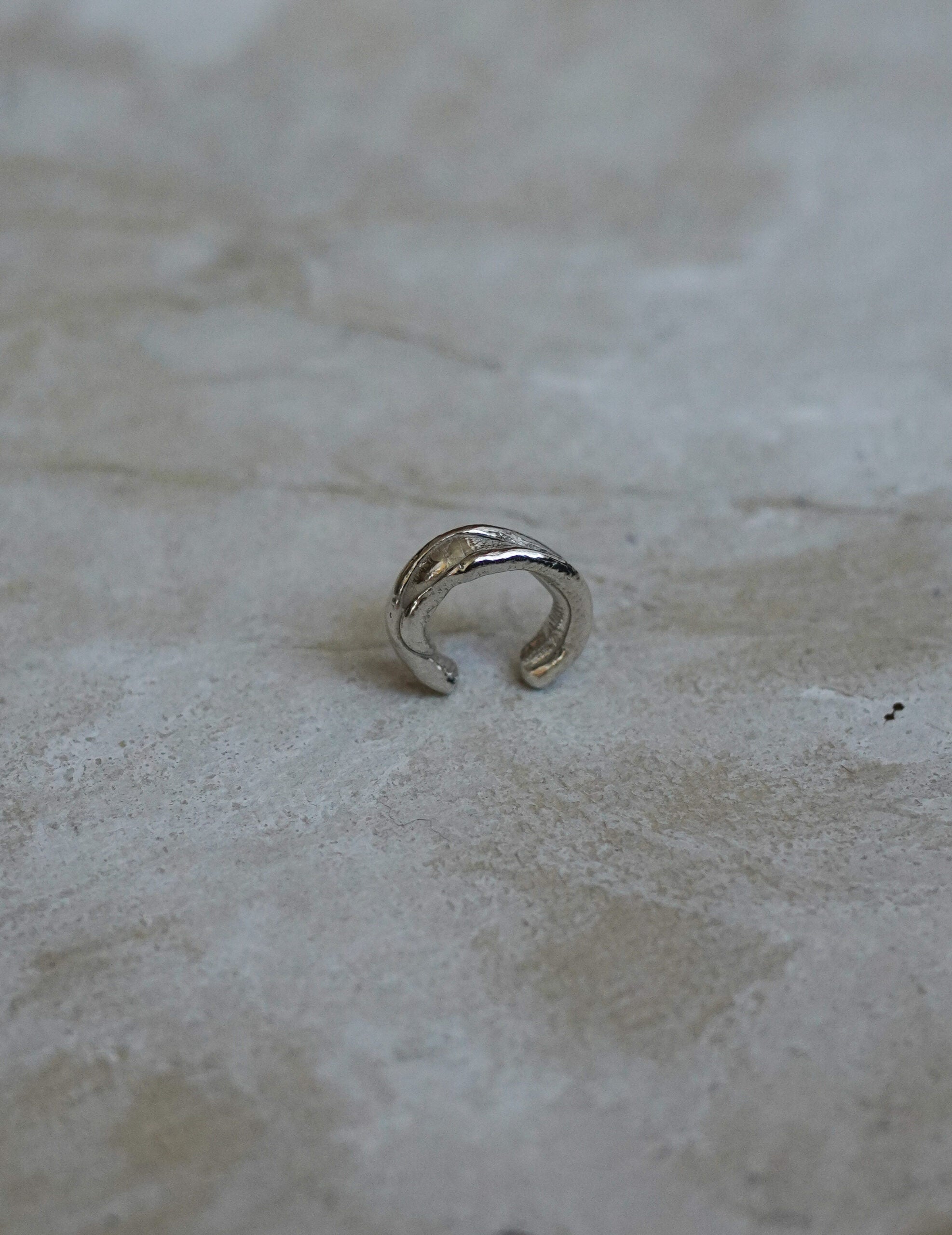 DRIP CHUNKY 耳骨夾・單隻 銀